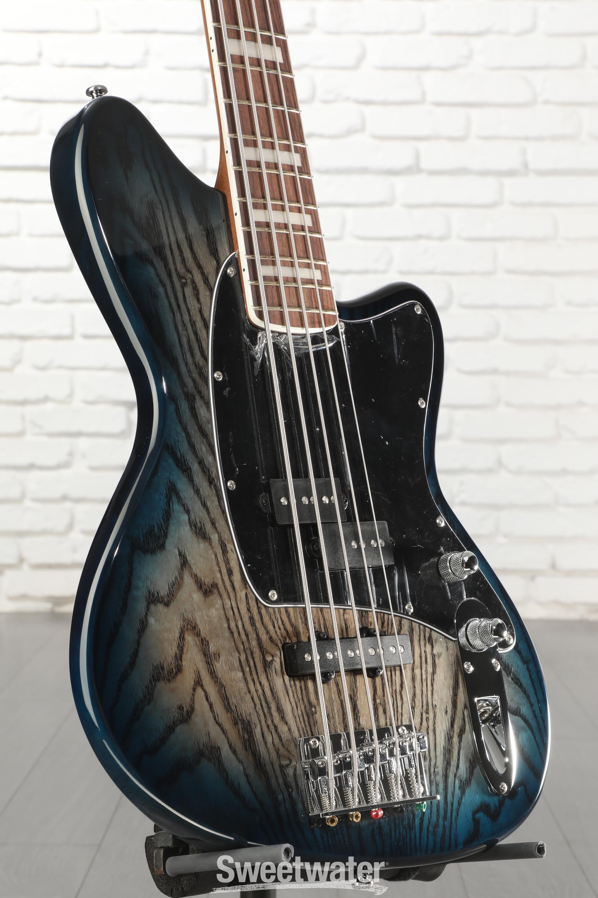 Photo of Ibanez Talman Bass Standard 5-string - Cosmic Blue Starburst
