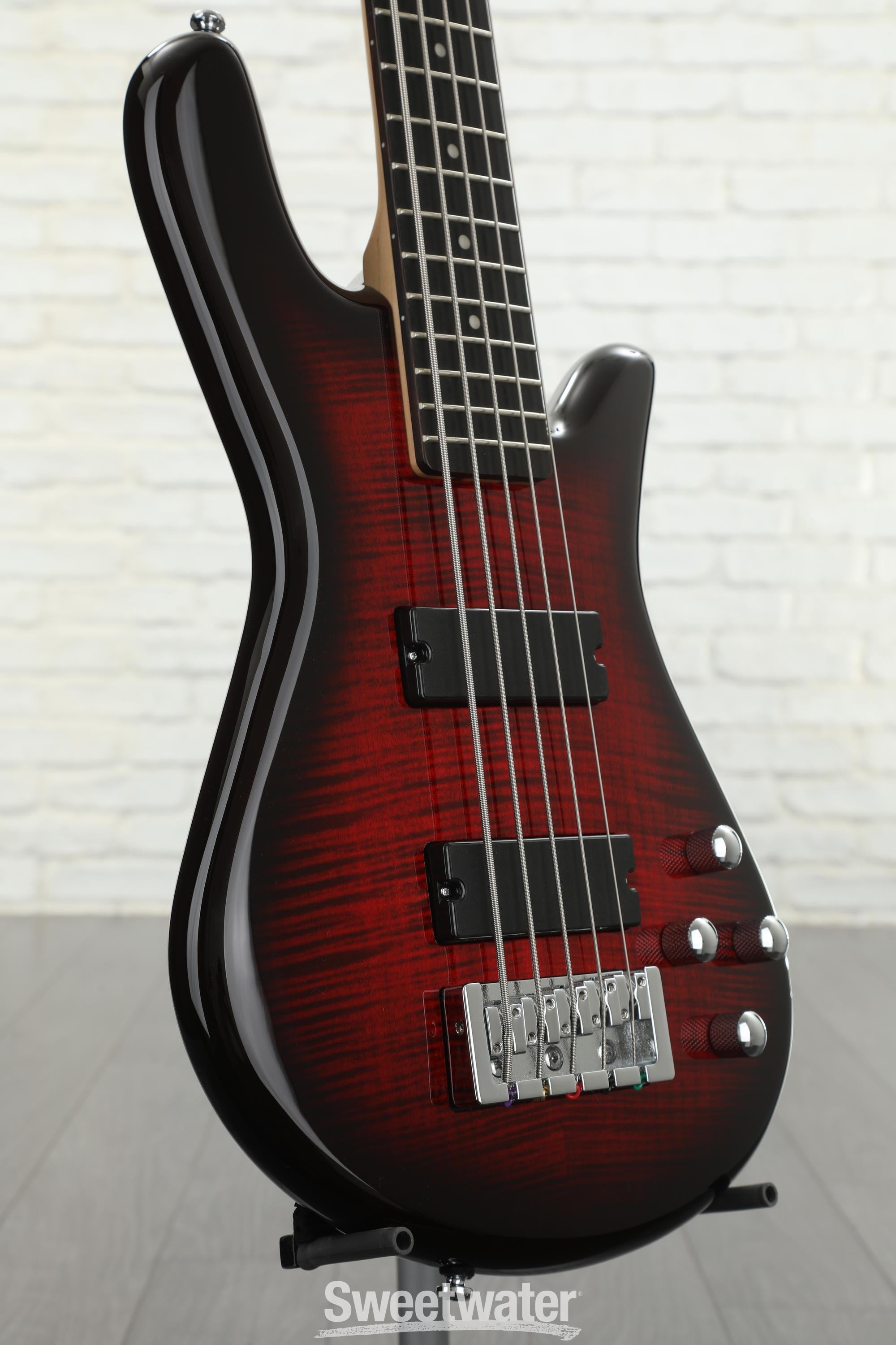 Spector Legend 5 Standard Bass Guitar - Black Cherry Gloss