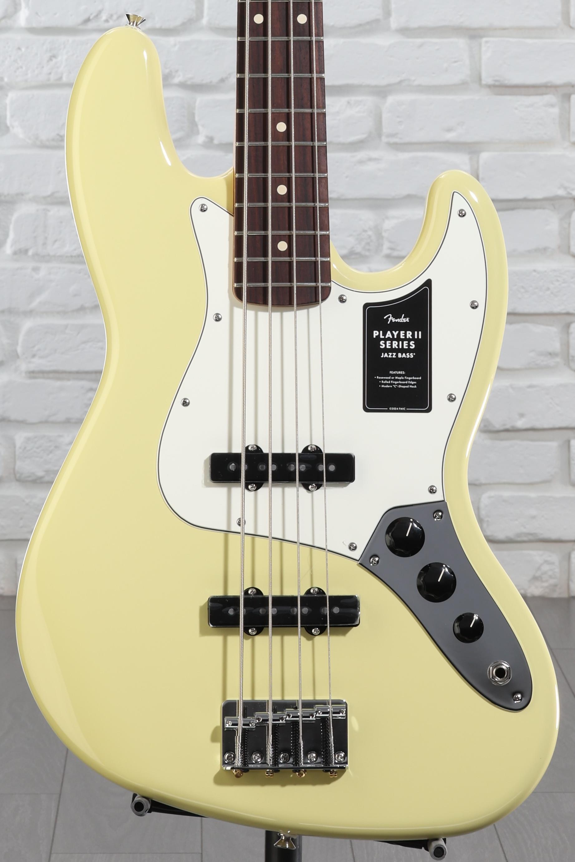 Fender Player II Jazz Bass - Hialeah Yellow with Rosewood