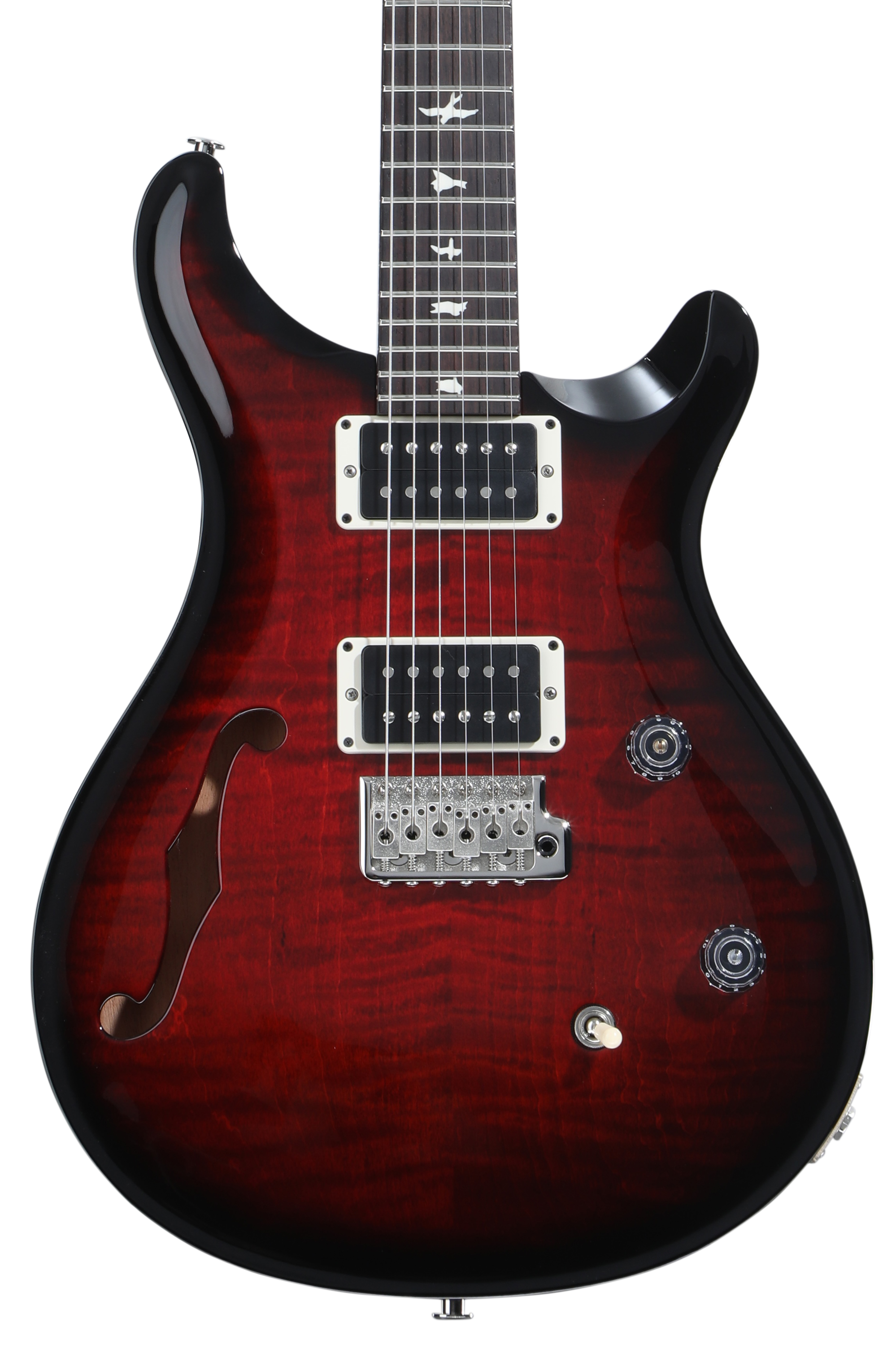 PRS CE 24 Semi-Hollowbody Electric Guitar - Faded Gray/Black