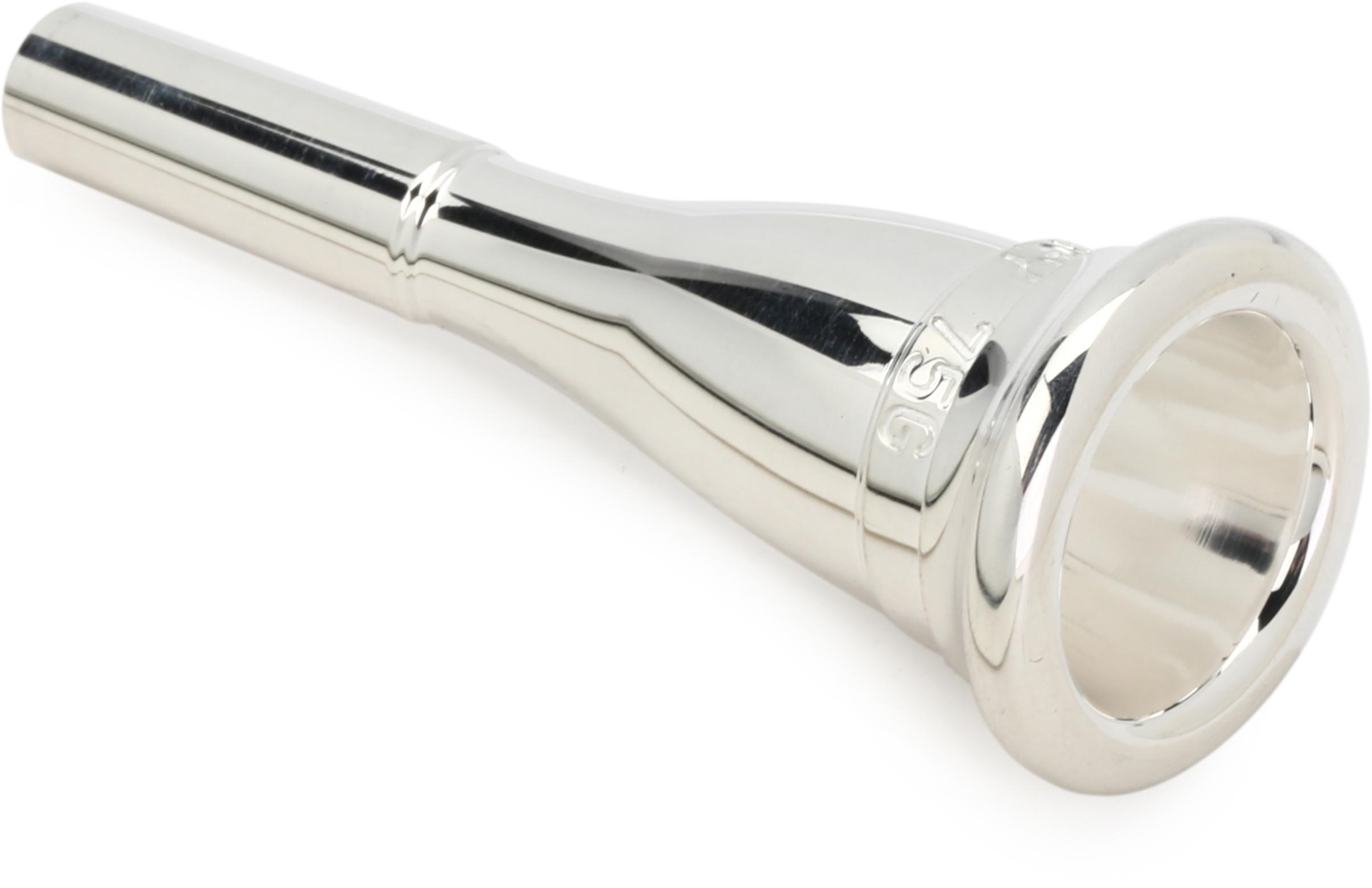 ①Laskey 75G ホルンマウスピース Laskey Horn Classic G Series French Horn Mouthpiece - 75G