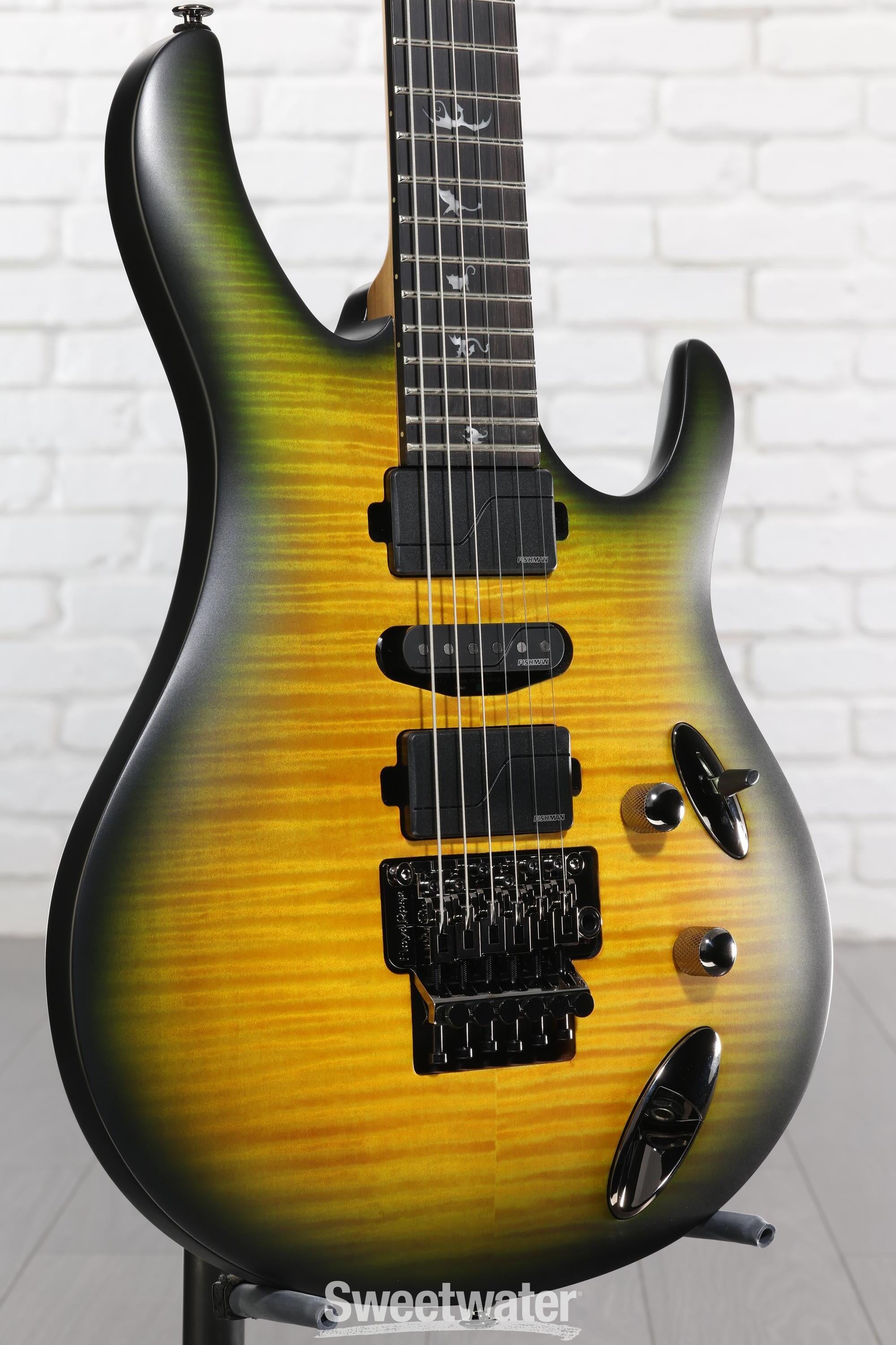 Photo of PRS SE Chleo Herman Li Signature Electric Guitar - Mantis Burst