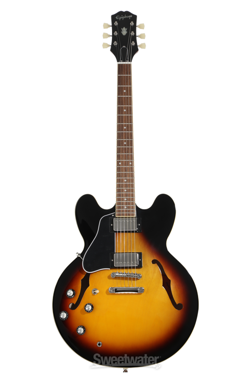 Epiphone es-335 サンバースト　レフティ Epiphone ES-335 Left-handed Semi-hollowbody Electric Guitar