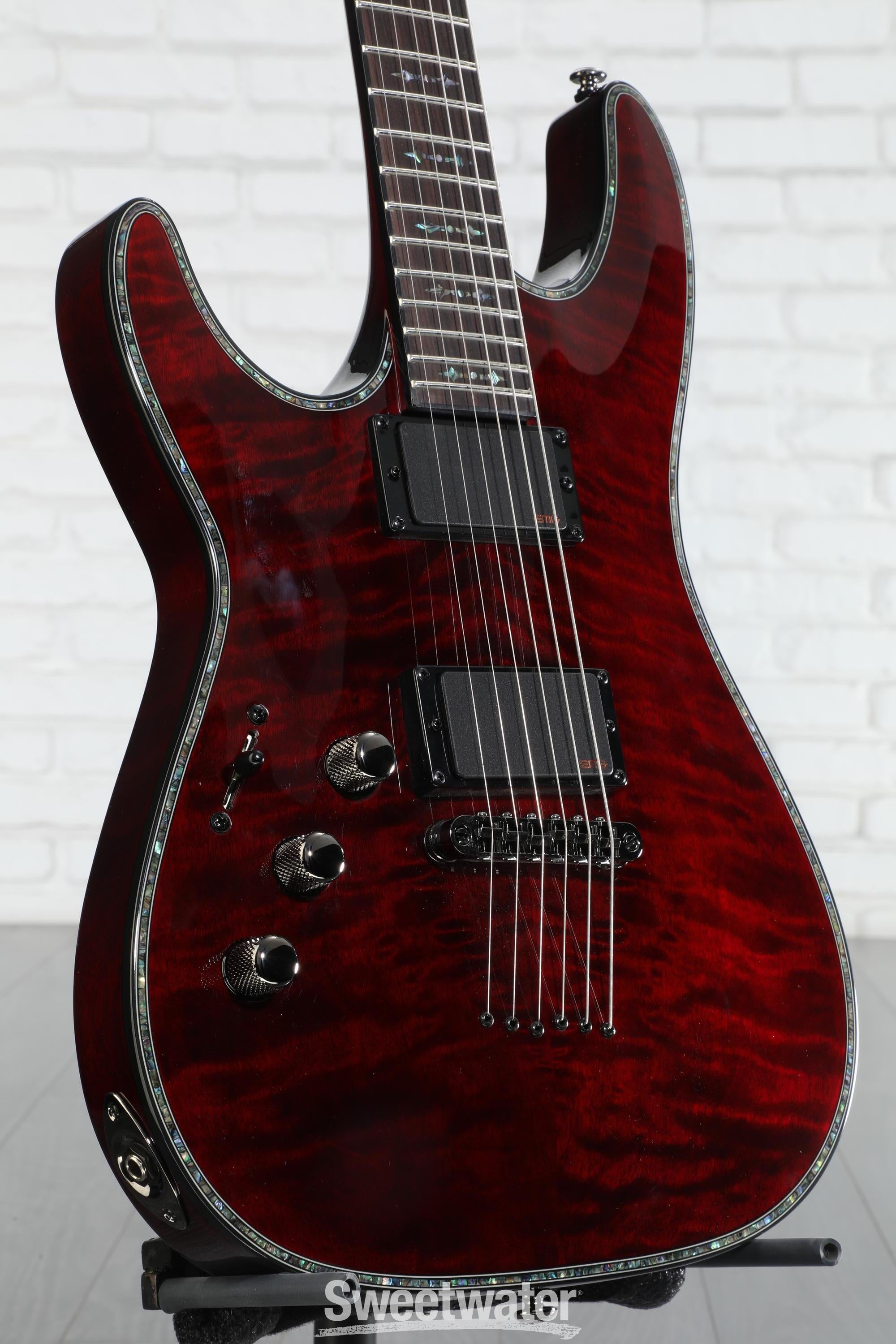 Schecter Hellraiser C-1 Left-handed - Black Cherry | Sweetwater