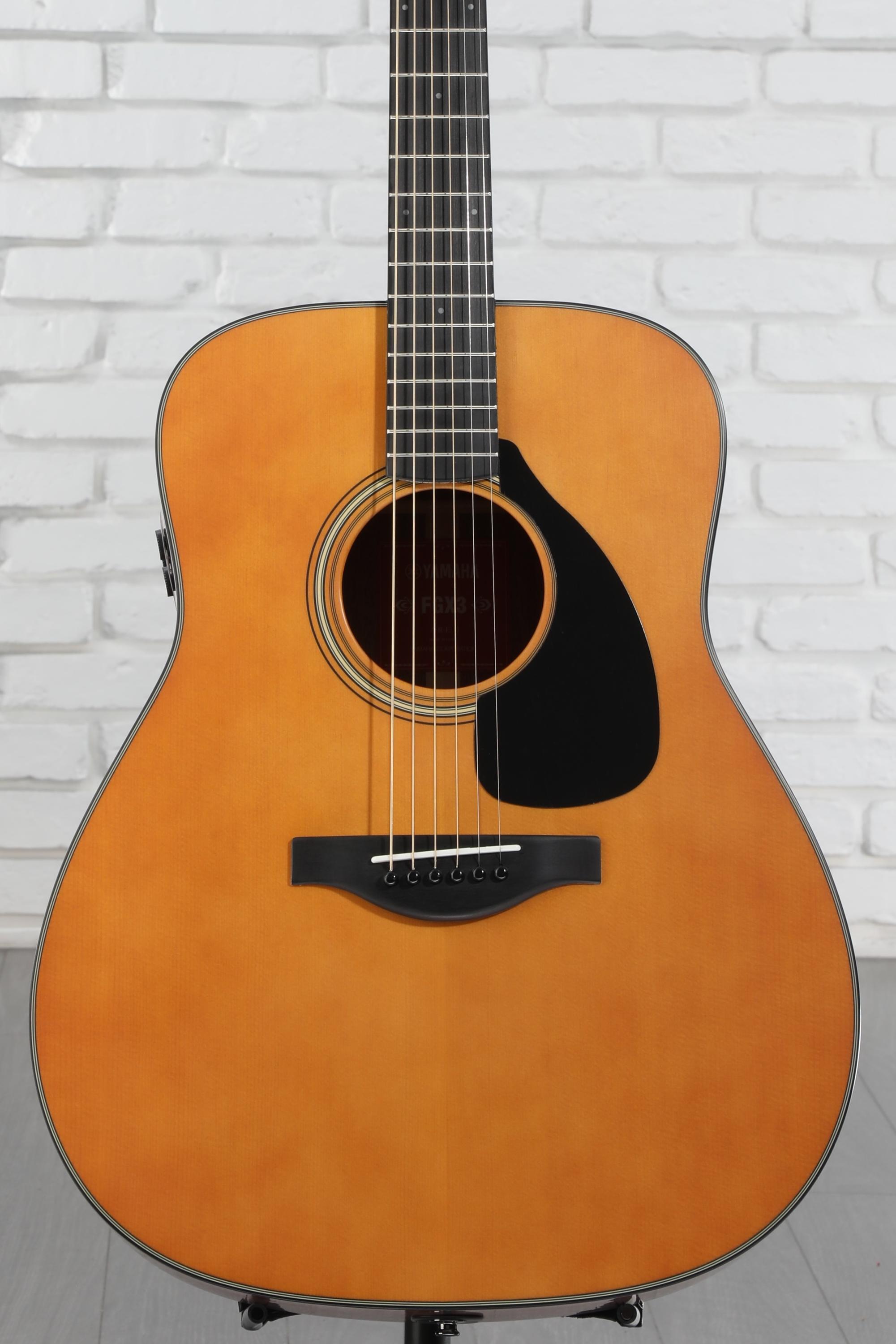 Yamaha Red Label FGX3 Acoustic Guitar - Natural | Sweetwater