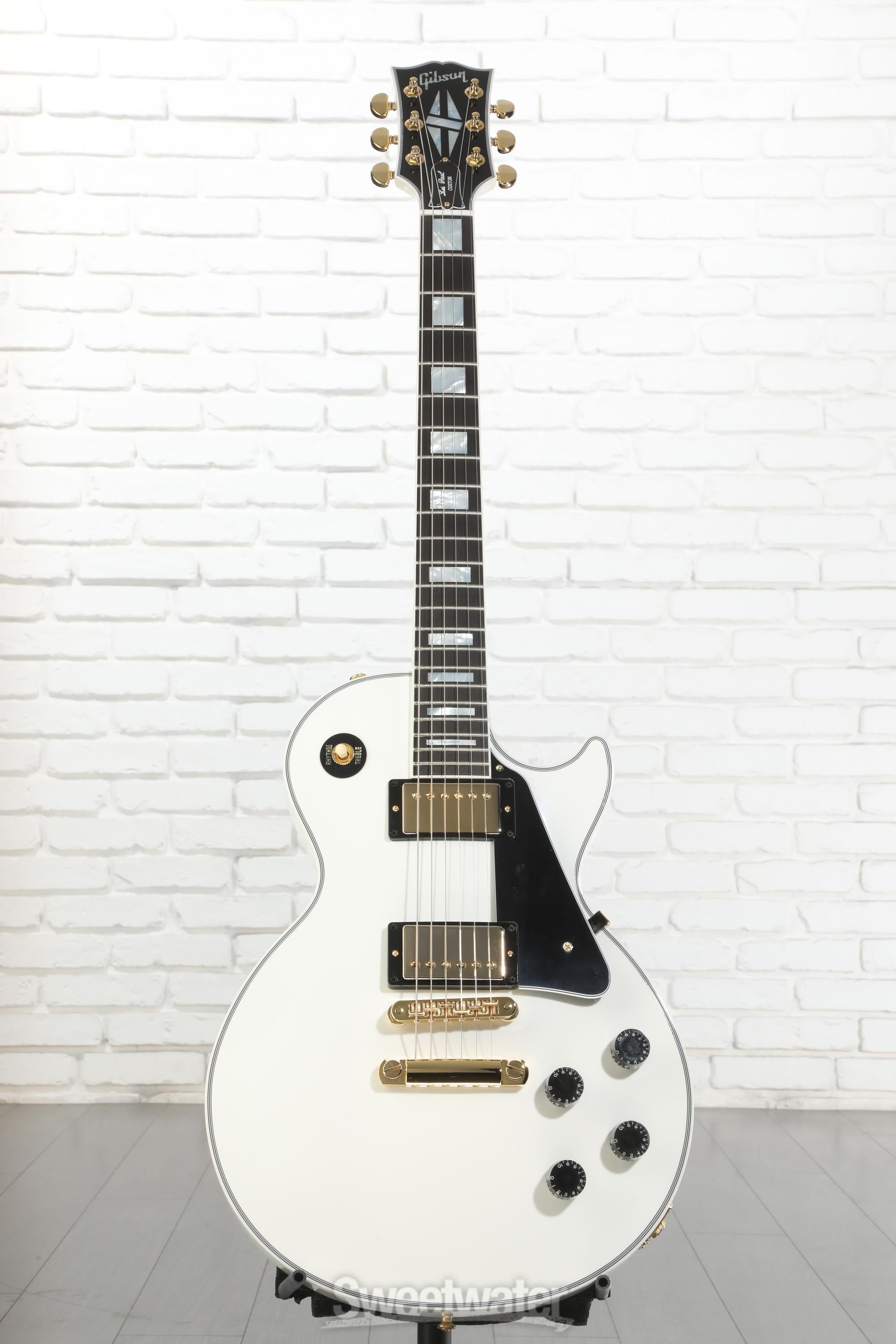 Gibson Custom Les Paul Custom Electric Guitar - Alpine White
