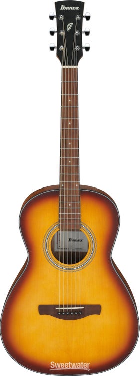Ibanez PN50 Acoustic Guitar - Open-pore Brown Sunburst