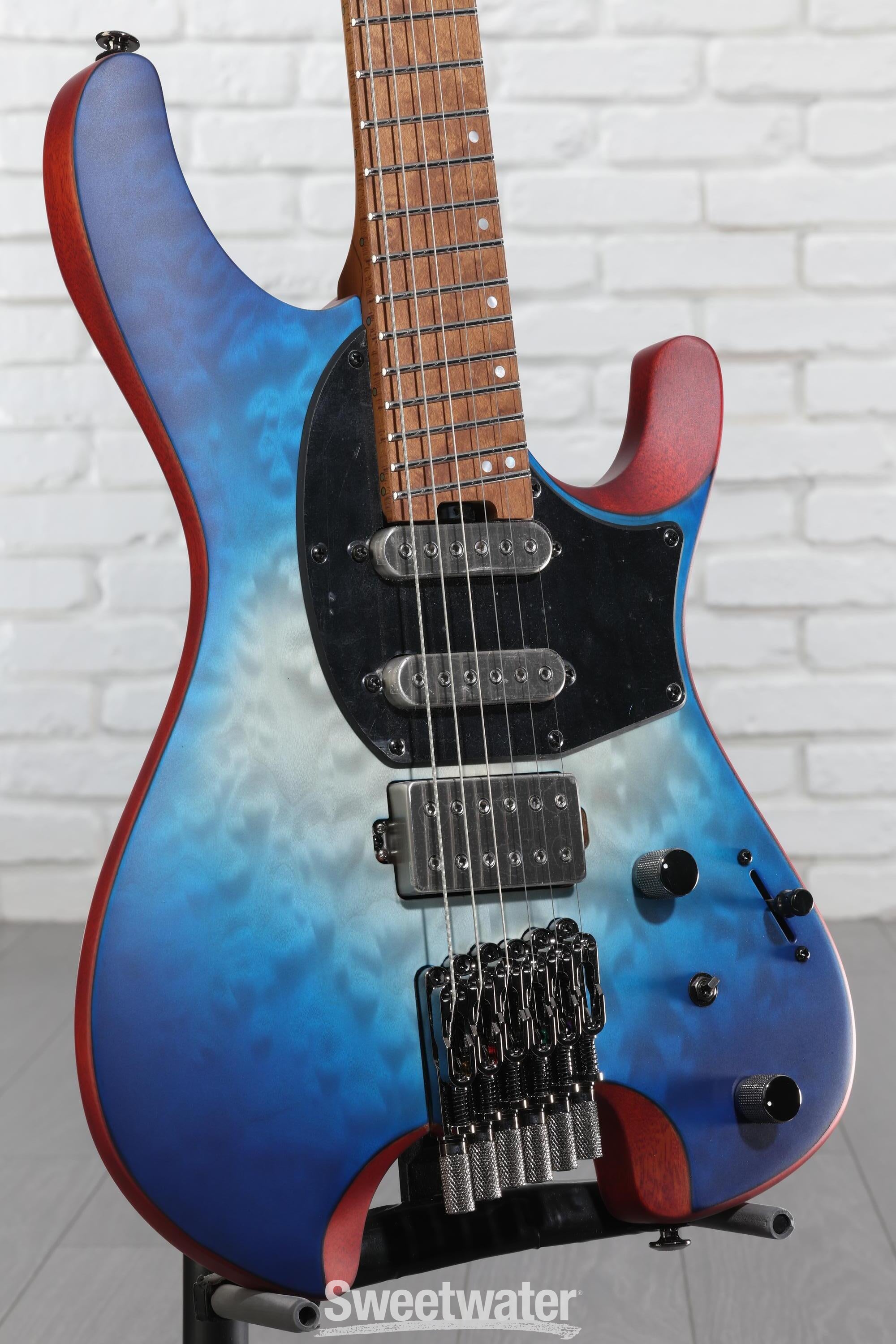 Ibanez QX54QM - Blue Sphere Burst Flat | Sweetwater