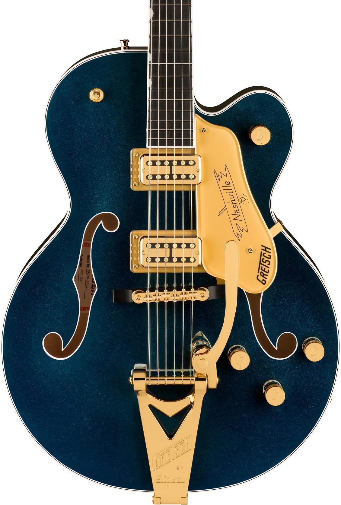 Gretsch Nashville Hollowbody Electric Guitar - Midnight Sapphire ...