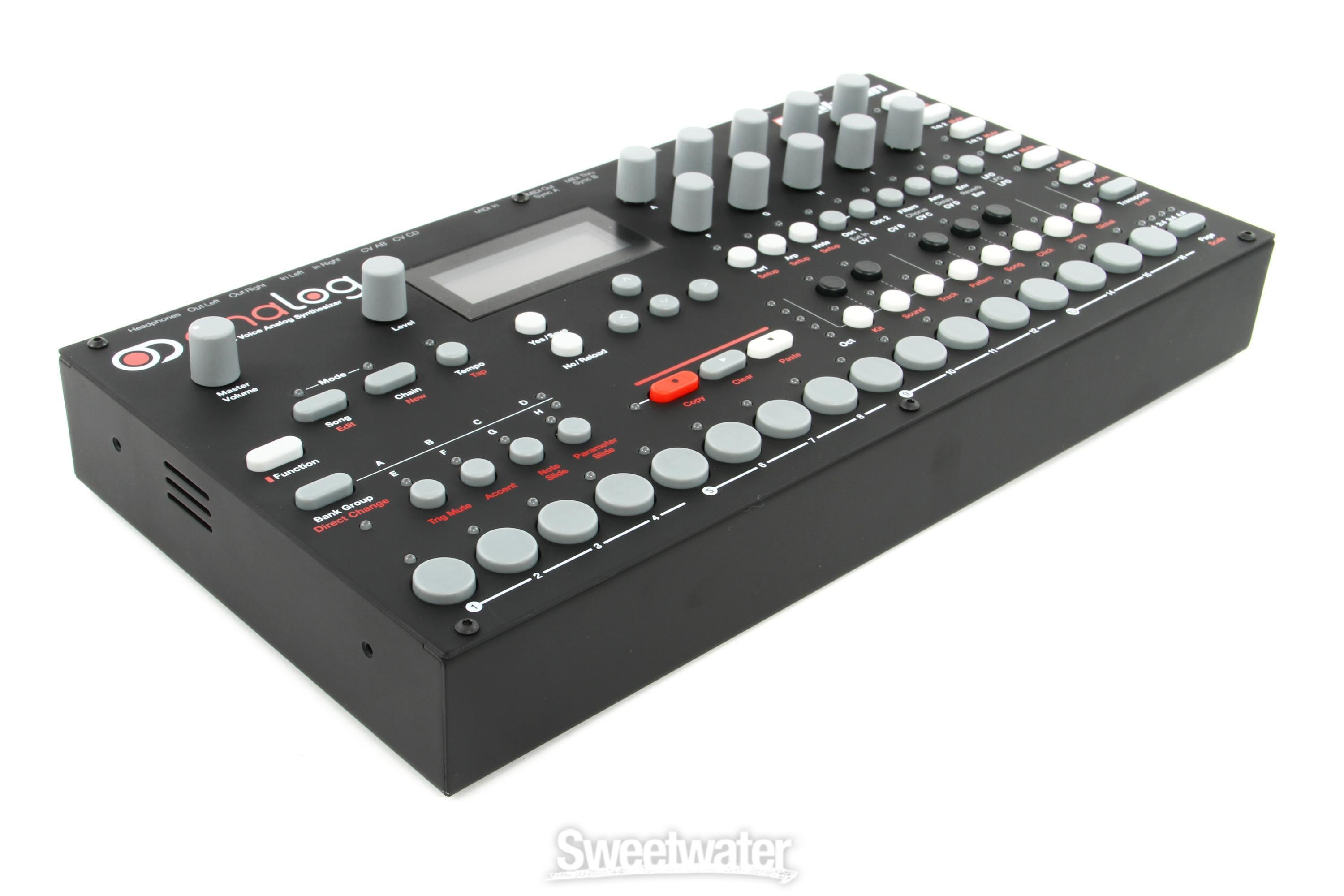 Elektron Analog Four シンセサイザー Amazon.com: Elektron ATS-4-MKII Analog Four MKII 4-Voice Analog