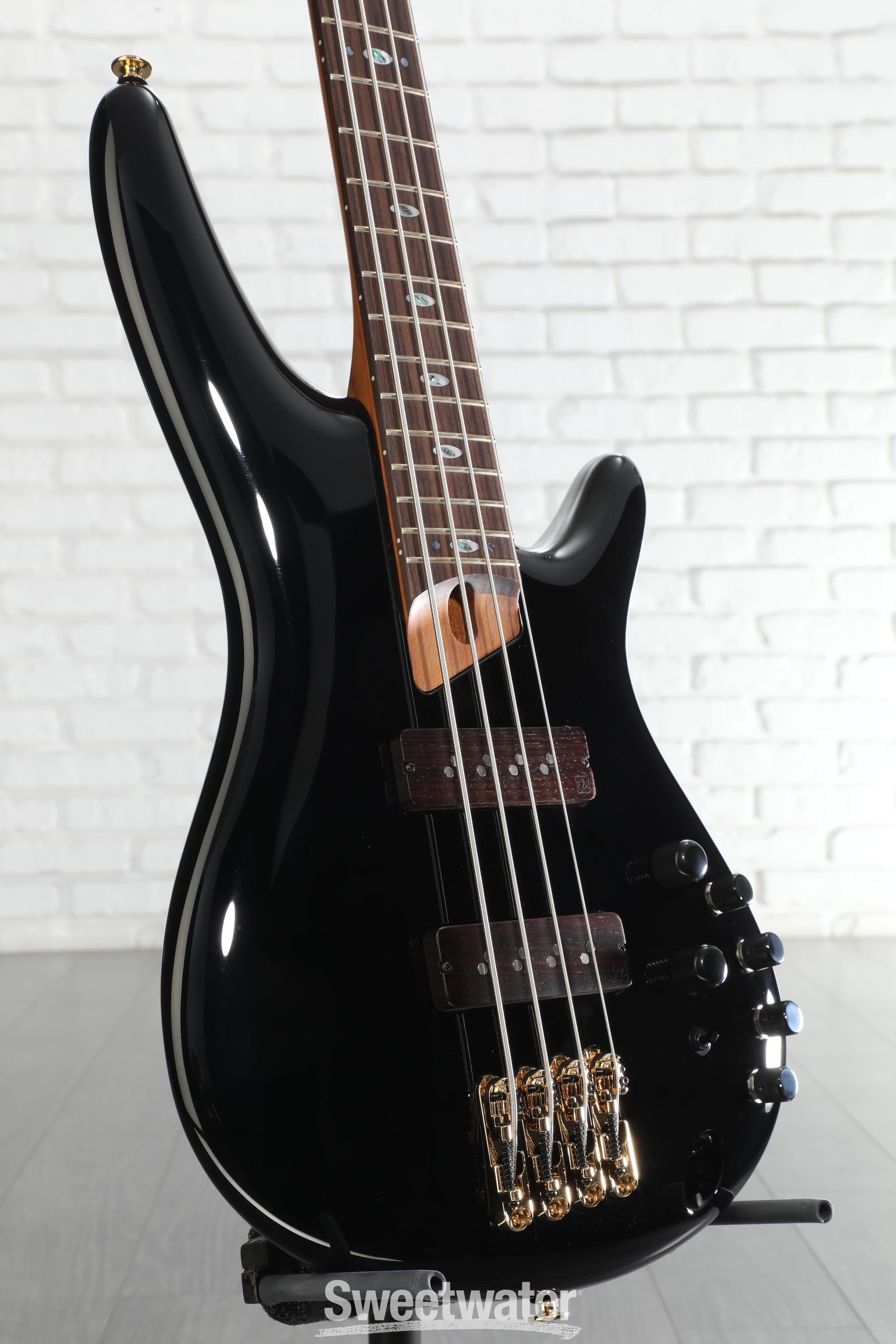 Ibanez Prestige SR3500 Bass Guitar - Black | Sweetwater
