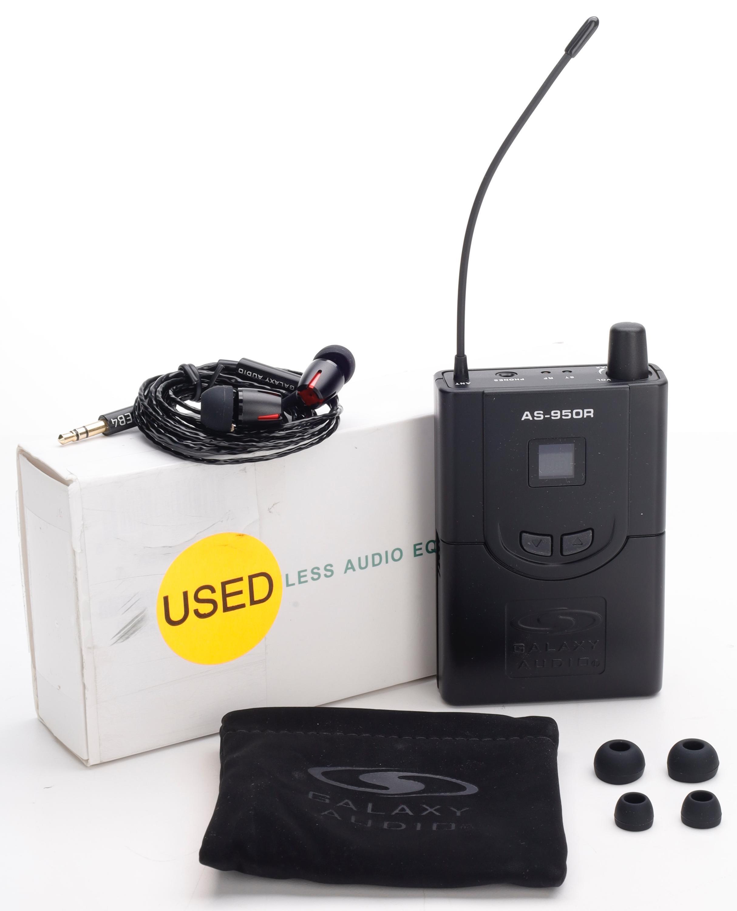Photo of Galaxy Audio AS-950R Wireless In-ear Monitor Receiver (470-494 MHz)