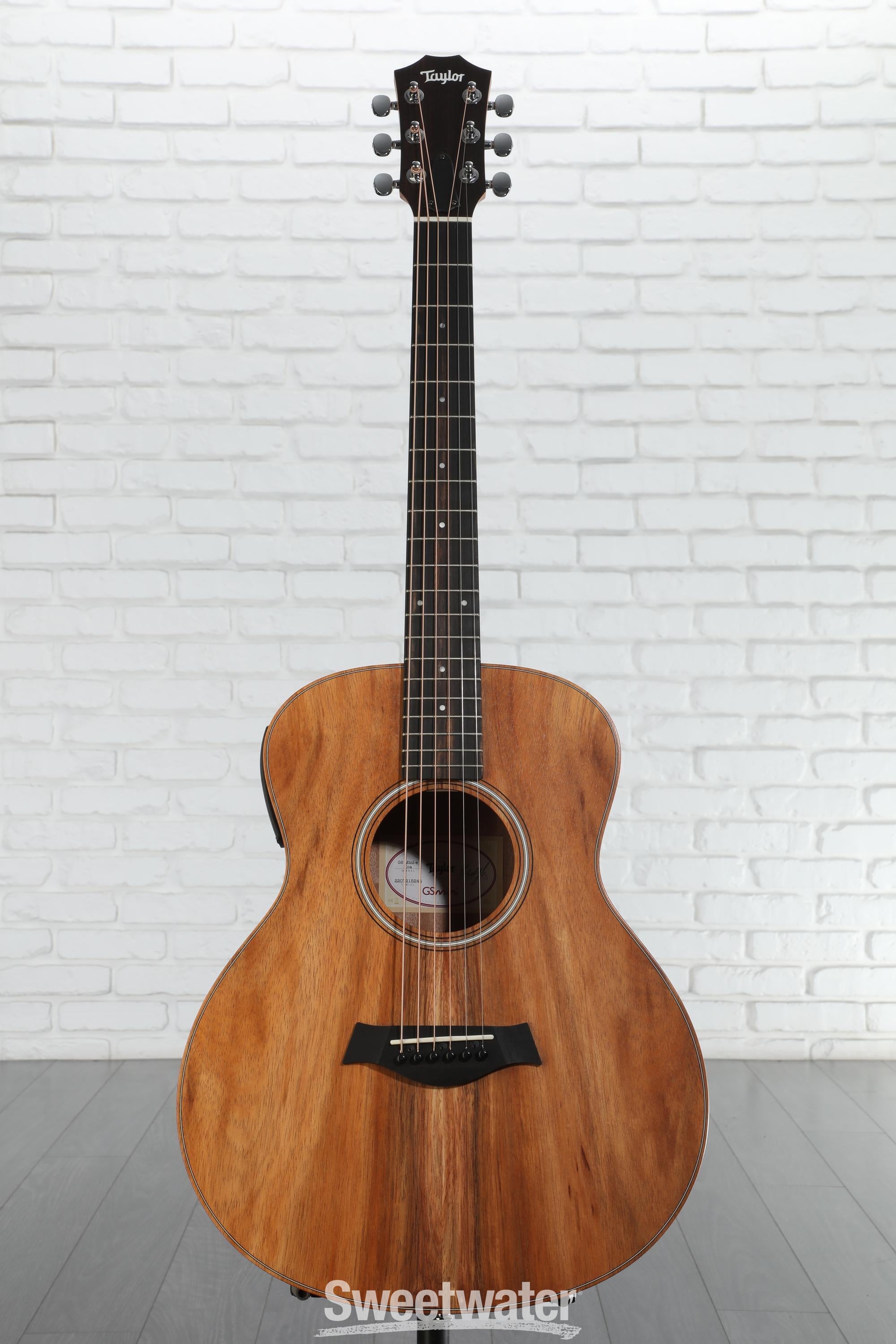 Taylor GS Mini-e Koa Acoustic-electric Guitar - Natural | Sweetwater