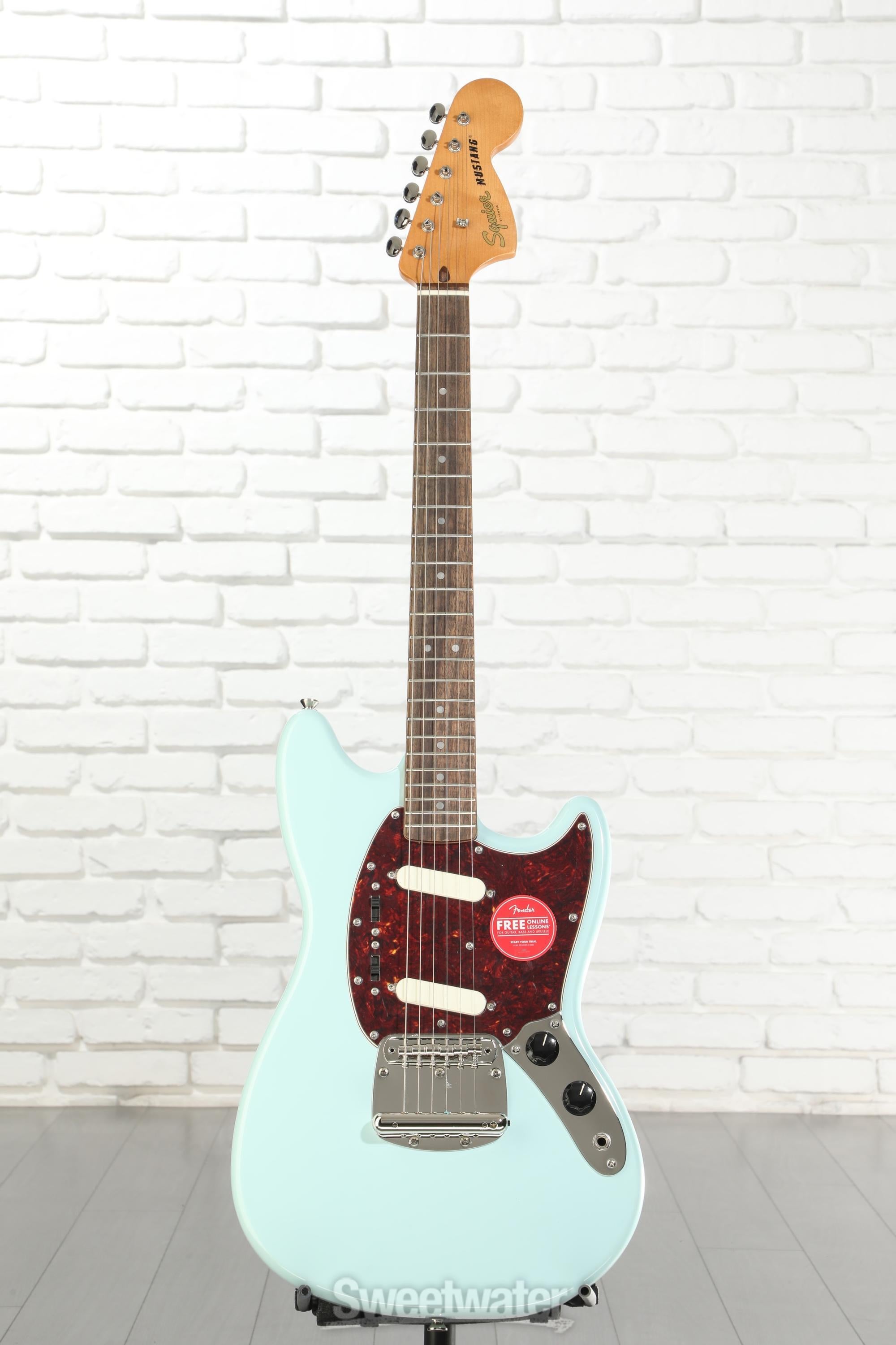 Squier Classic Vibe '60s Mustang Electric Guitar - Sonic Blue