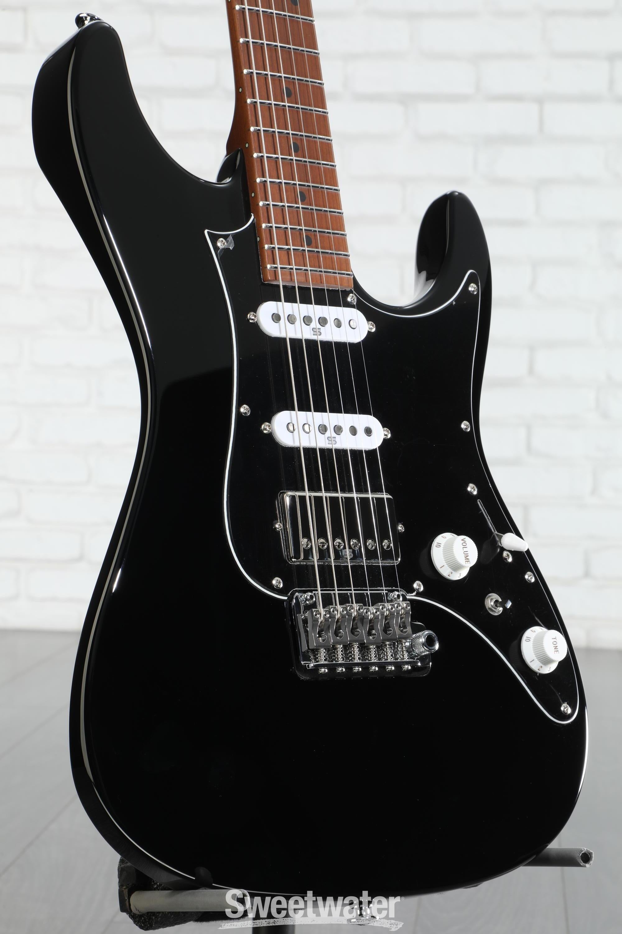 ギター Ibanez Prestige AZ2204B Ibanez Prestige AZ2204B Electric Guitar - Black | Sweetwater