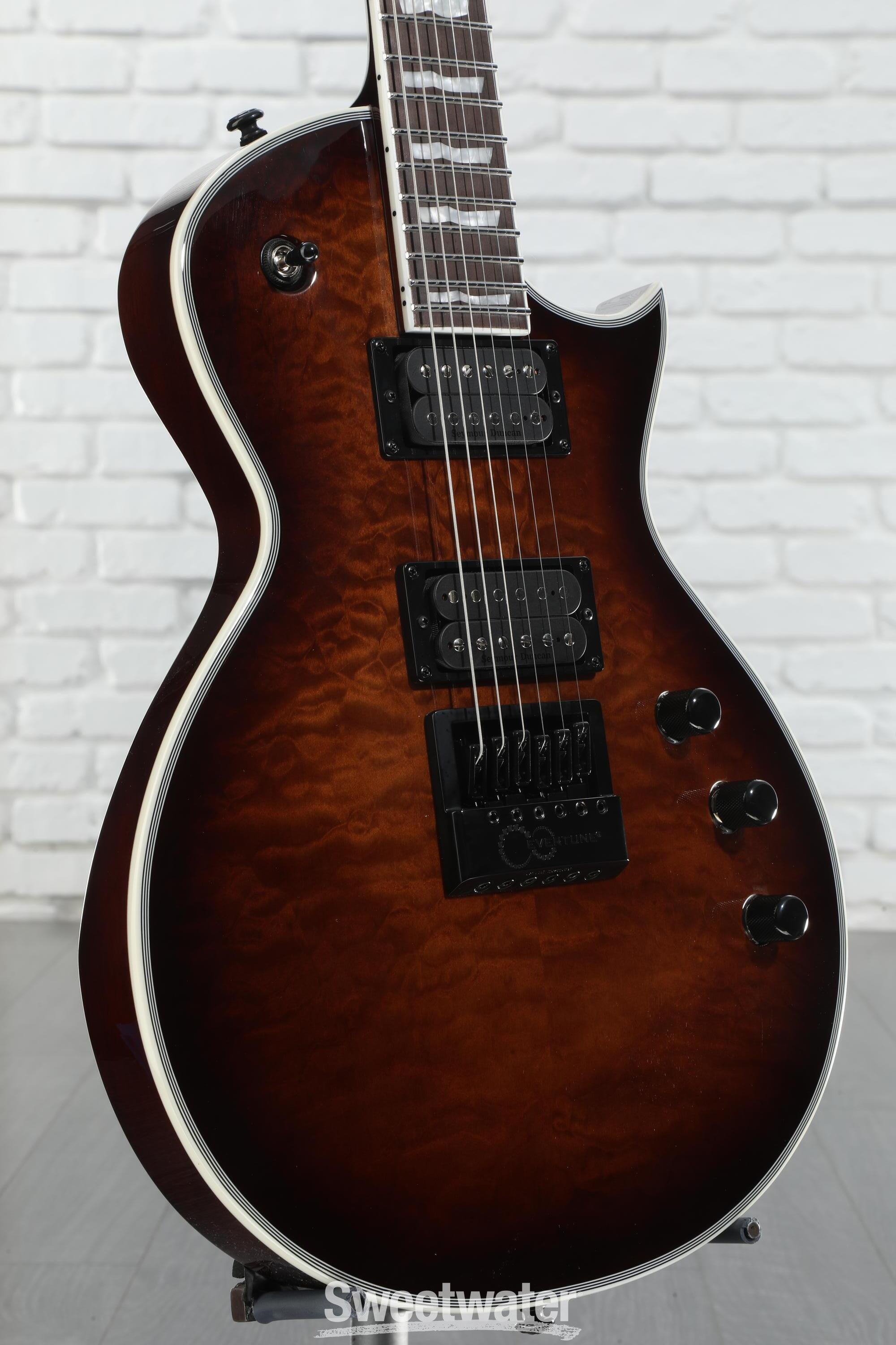 ESP LTD EC-1000 Evertune - Dark Brown Sunburst | Sweetwater