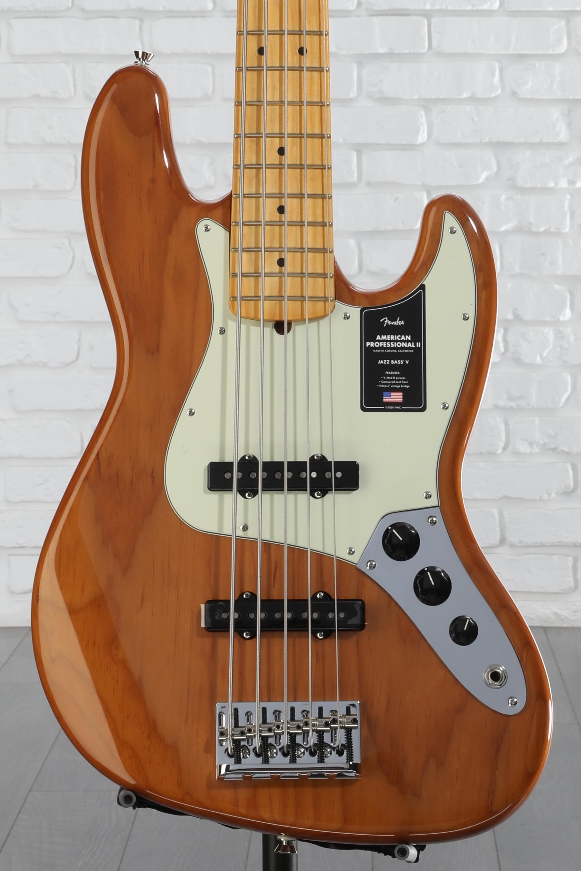 Fender American ProfessionalⅡ JazzBass V Fender American Professional II Jazz Bass V - 3-Color Sunburst