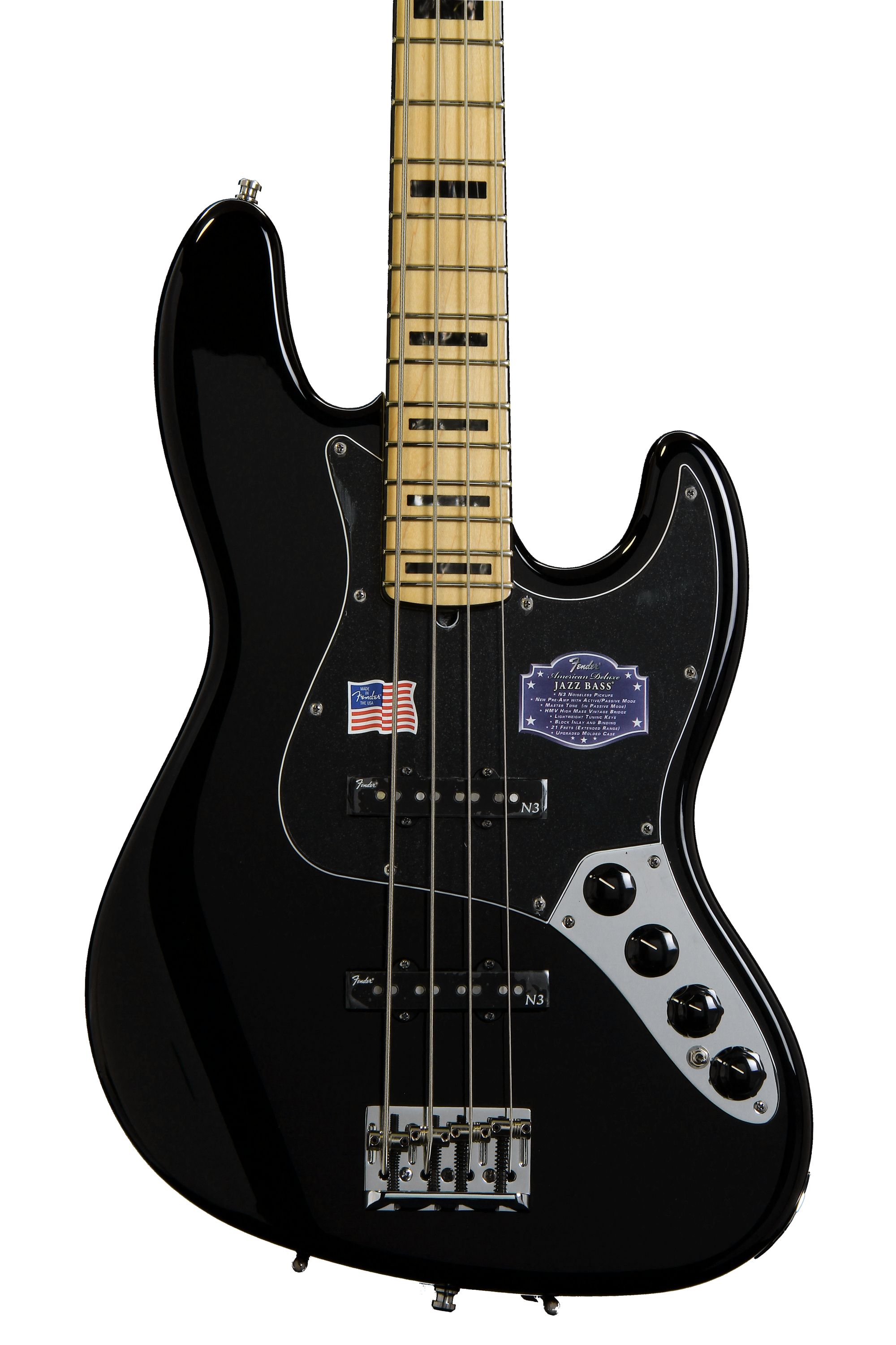 ベース Fender American Deluxe Jazz Bass FSR Fender FSR Deluxe Jazz Bass Natural 2015 – Chicago Music