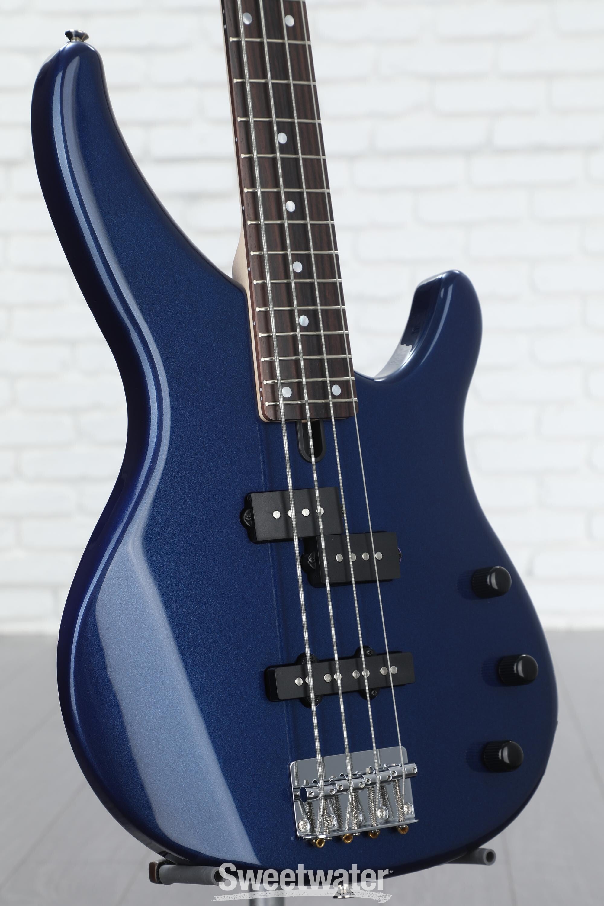 TRBX174 Bass Guitar - Blue Metallic - Sweetwater