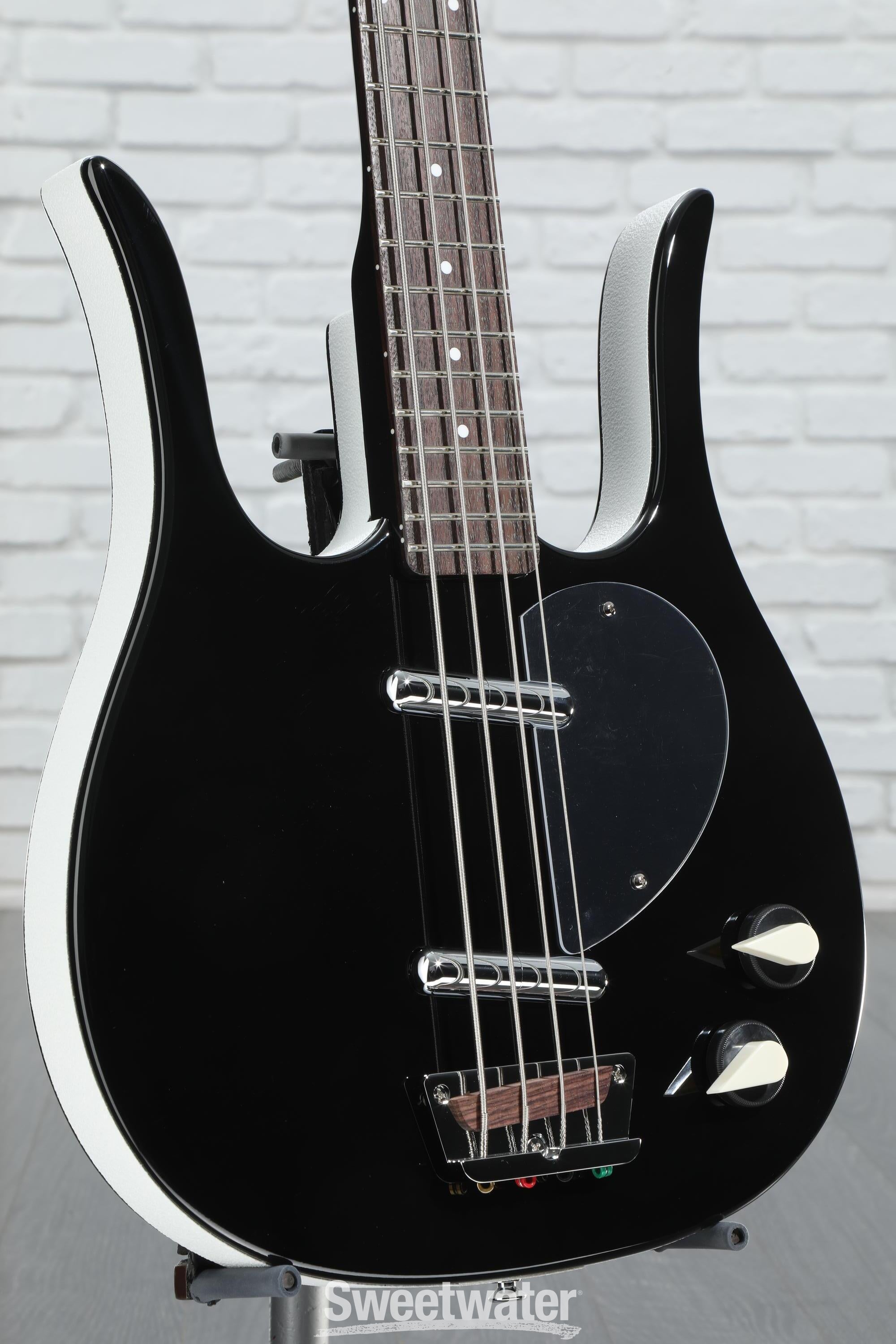 Amazon.com: Danelectro Longhorn Bass Guitar - Black