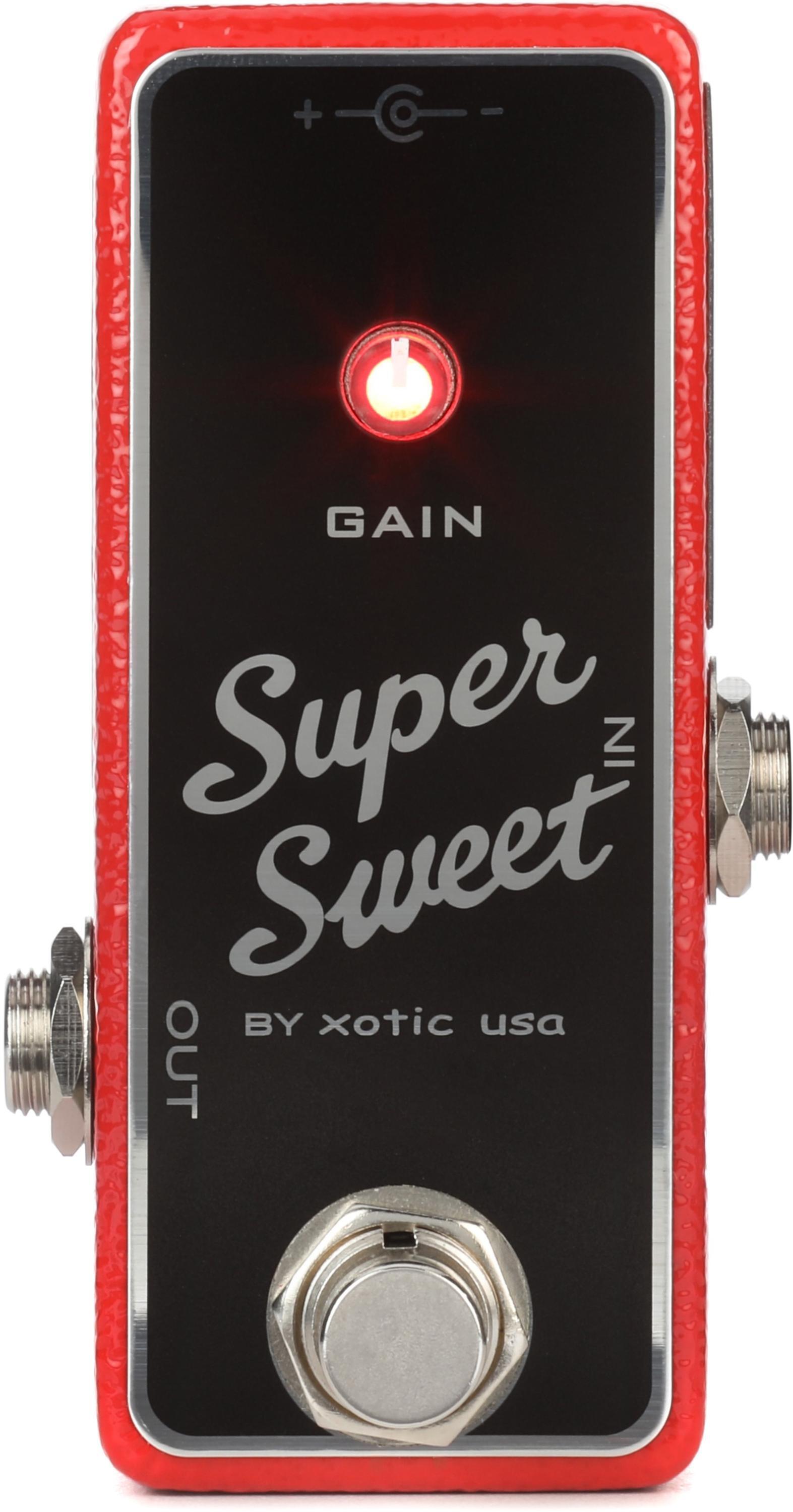 Xotic Super Sweet Booster ｜イケベ楽器店オンラインストア