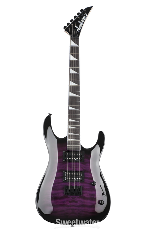 Jackson JS Series Dinky Arch Top JS32Q DKA HT Electric Guitar - Transparent  Purple Burst