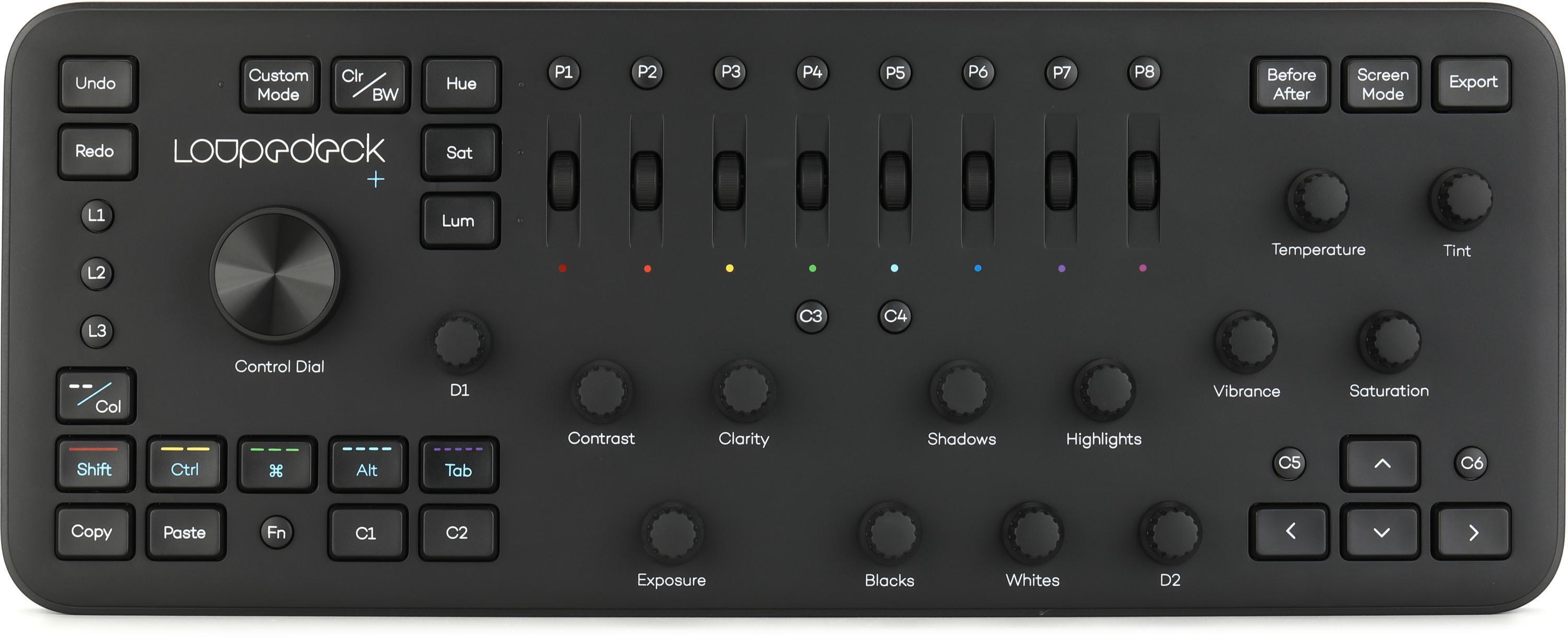 Loupedeck Creative Tool - Professional Custom Editing Console for Photo,  Video, Music and Design
