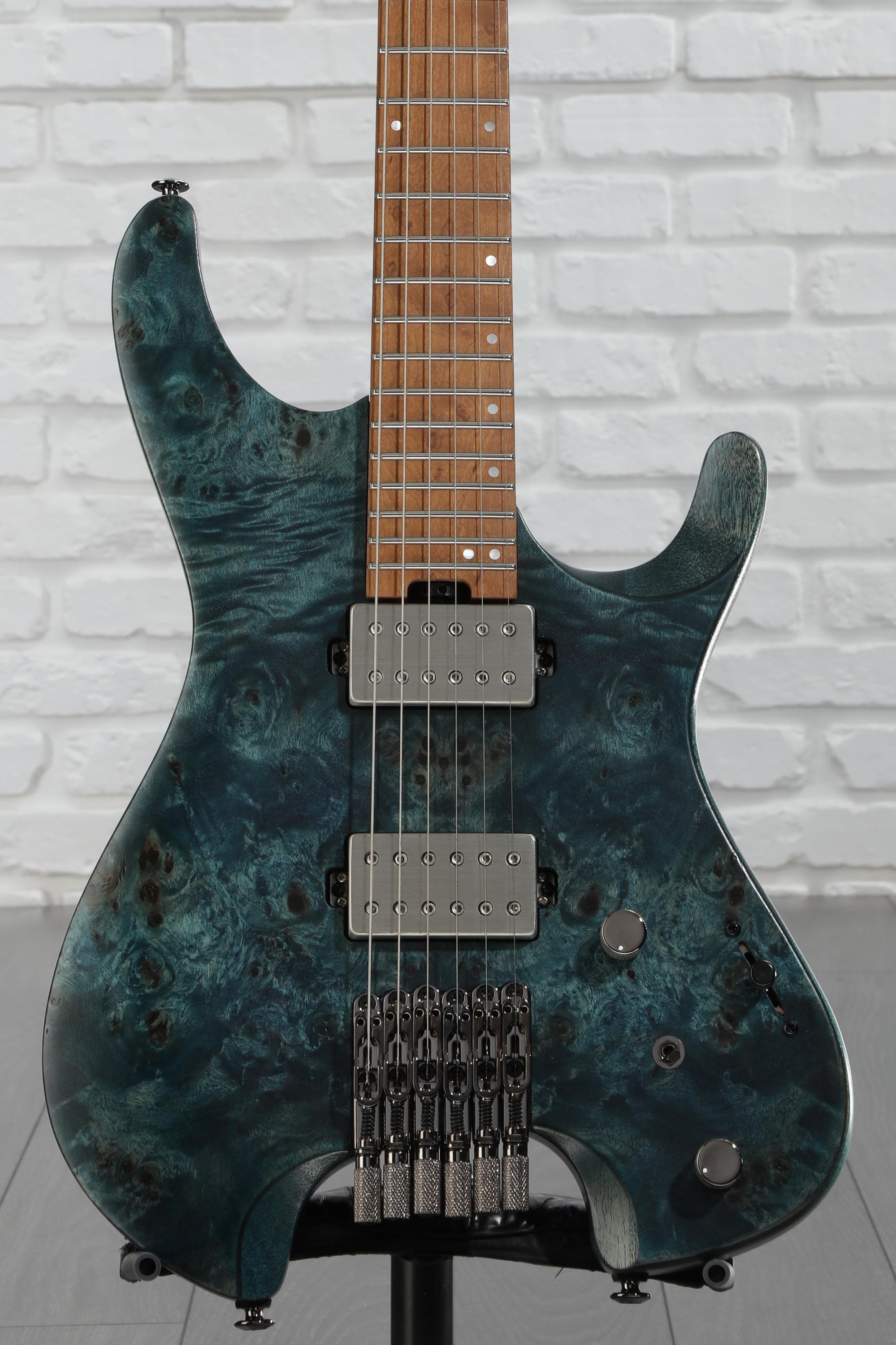 Ibanez Q52PB Electric Guitar - Cosmic Blue Low Gloss | Sweetwater