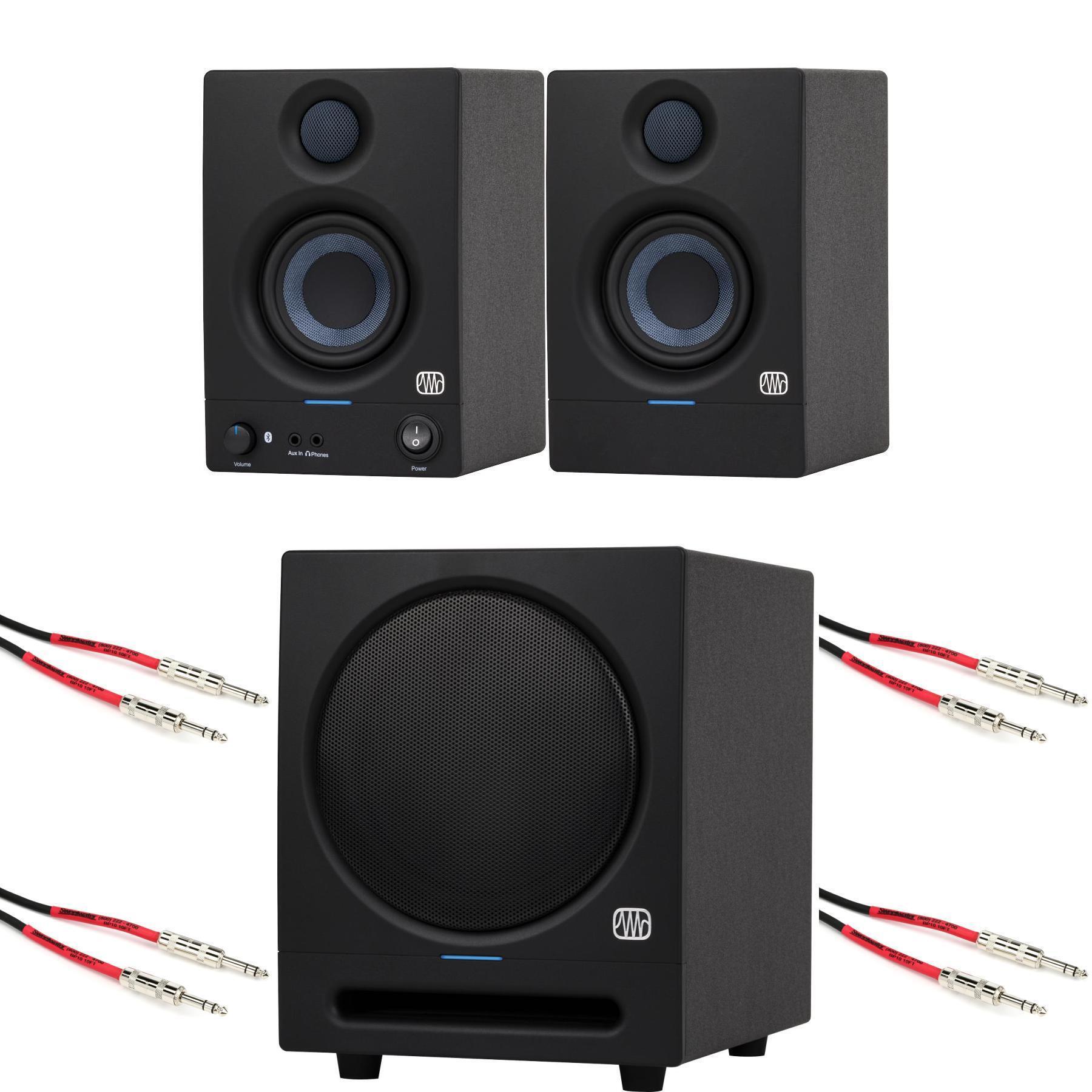 PreSonus Eris 3.5BT 3.5-inch Powered Bluetooth Studio Monitors and