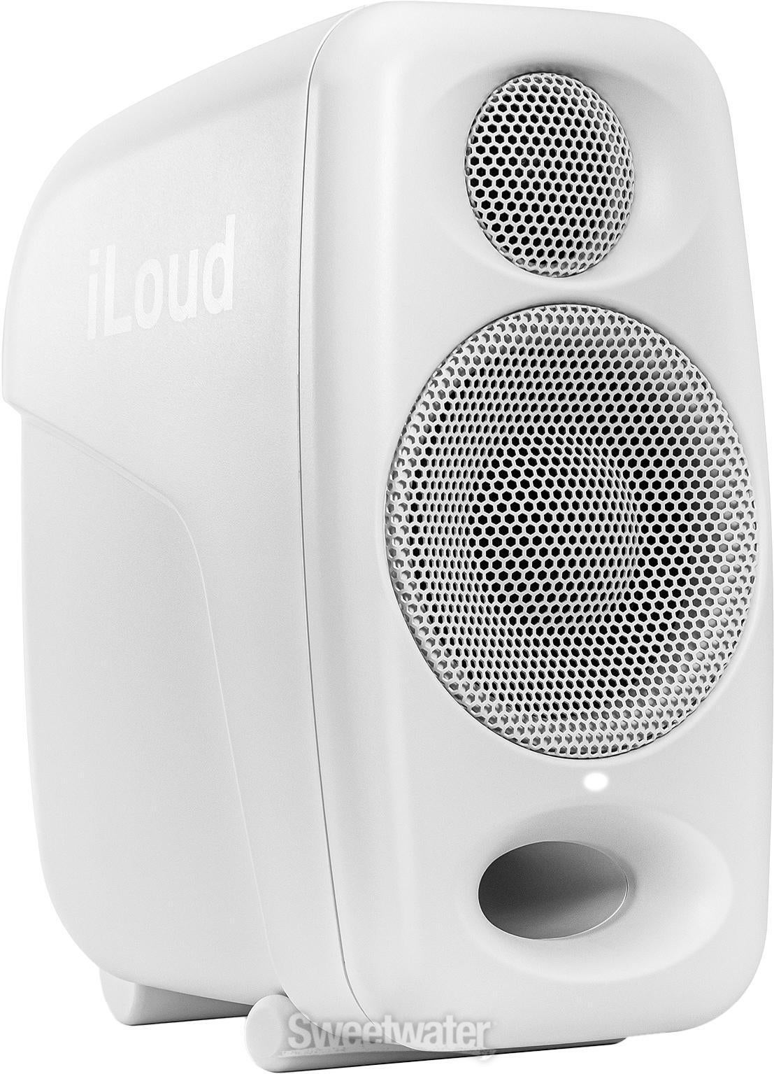 IK Multimedia iLoud Micro Monitor Pro Pair - White | Sweetwater IK Multimedia iLoud Micro Monitor Pro Pair - White | Sweetwater
