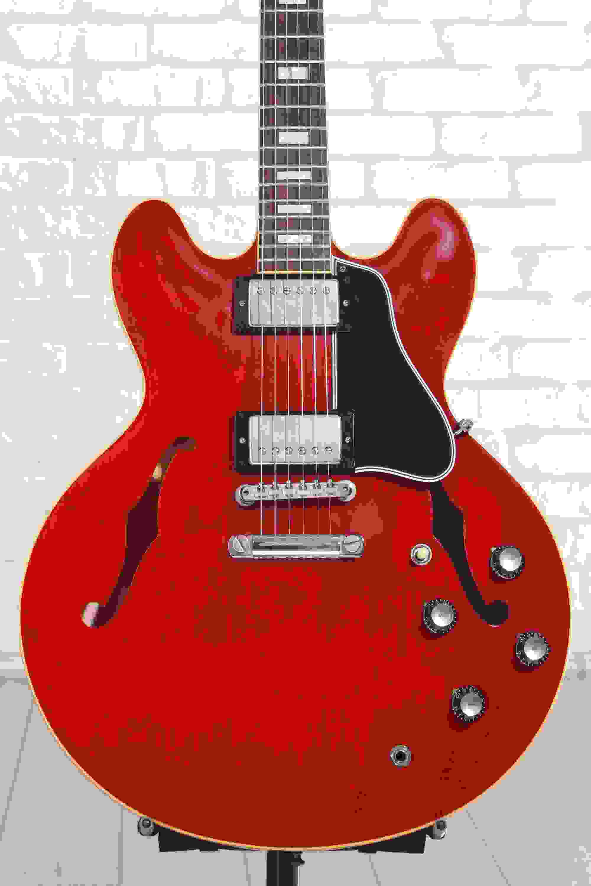 Gibson Custom 1964 ES-335 Reissue Semi-hollowbody Electric Guitar - '60s Cherry, Murphy Lab Ultra Light Aged