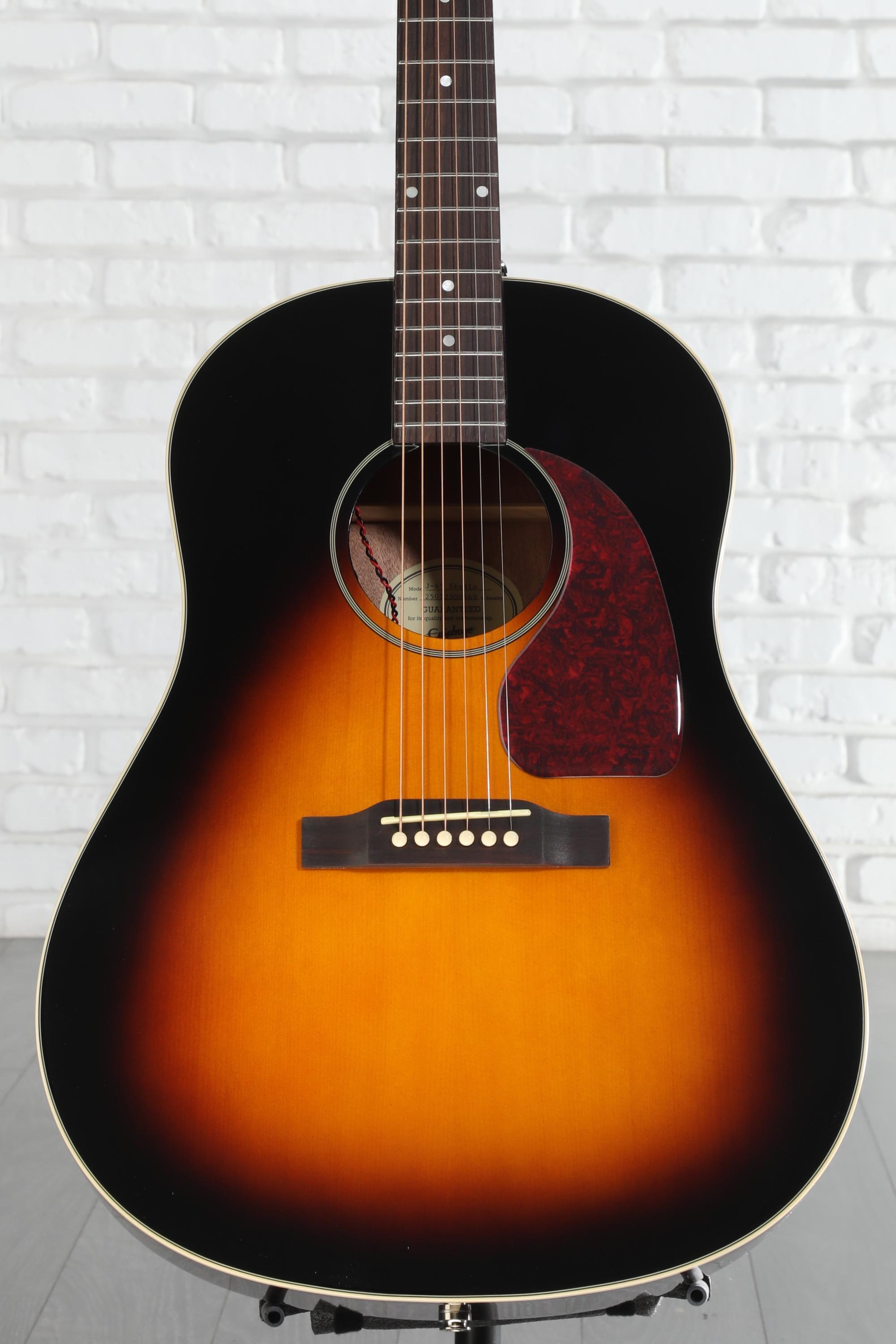 ギター Epiphone J-45 STUDIO Epiphone J-45 Studio Acoustic-electric Guitar - Vintage Sunburst