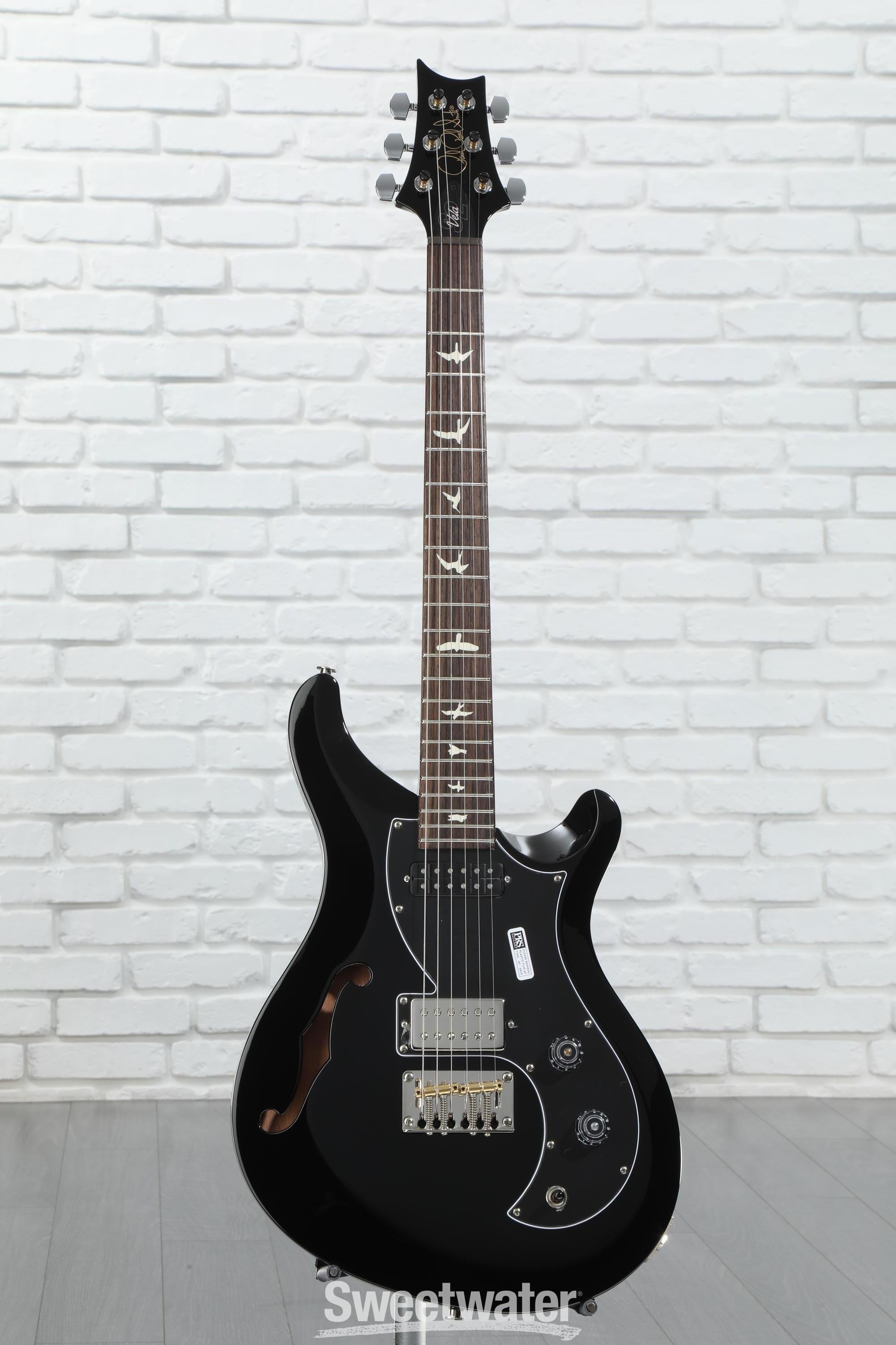 レビュー高評価の商品!の商品をすべて PRS S2 Sweetwater | Black - Guitar Electric Semi-Hollow Vela ギター