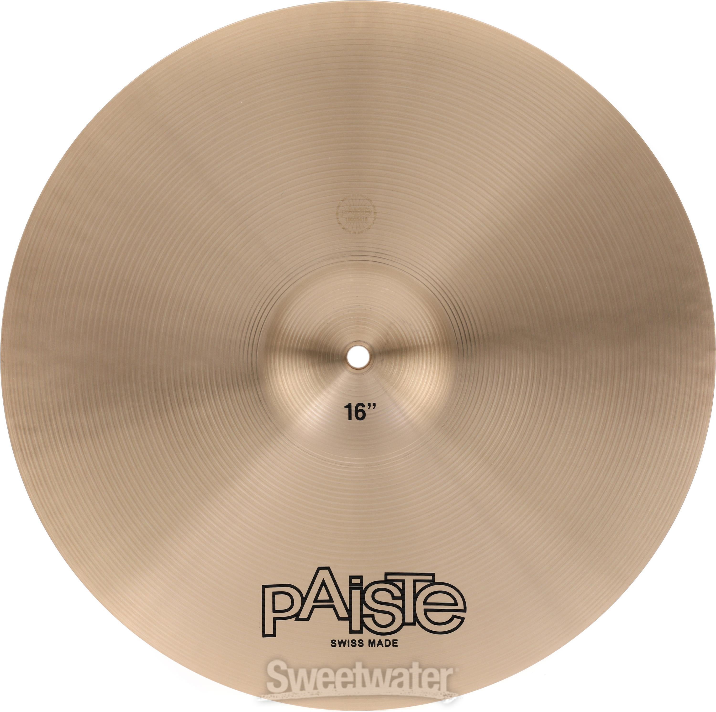 Paiste 16 inch Formula 602 Paperthin Cymbal | Sweetwater