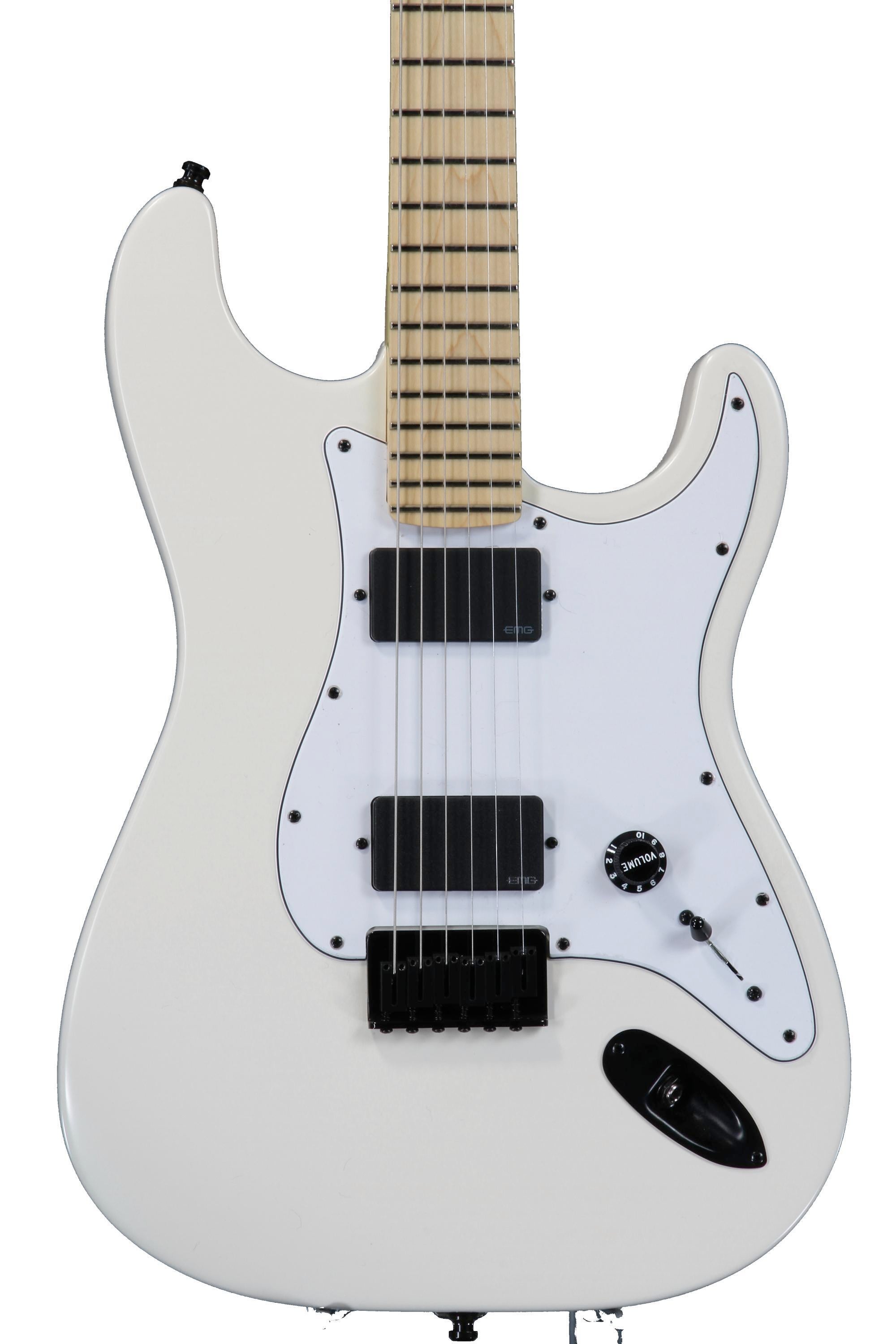 Fender Jim Root Stratocaster - Flat White with Maple Fingerboard