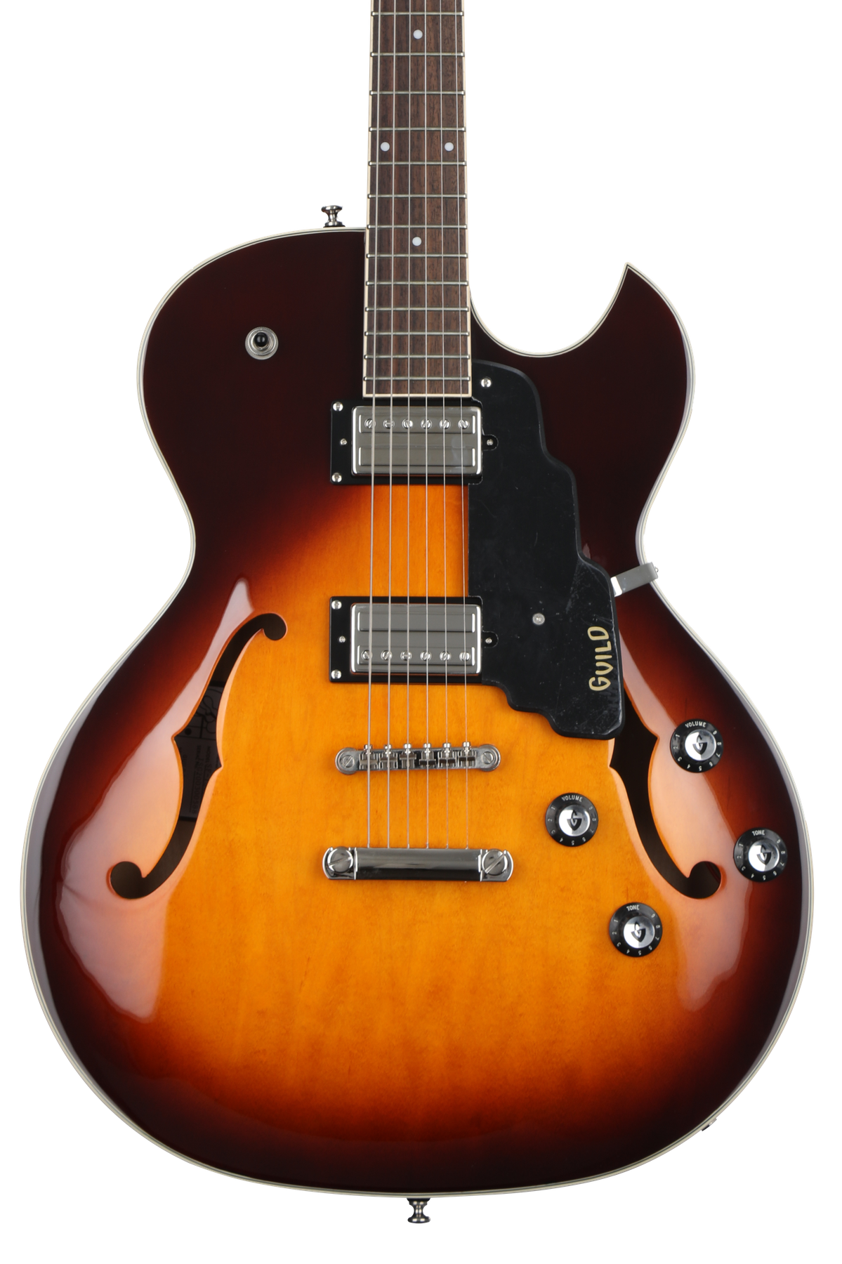 Guild Starfire I SC Semi-Hollow Electric Guitar - Antique Burst | Sweetwater