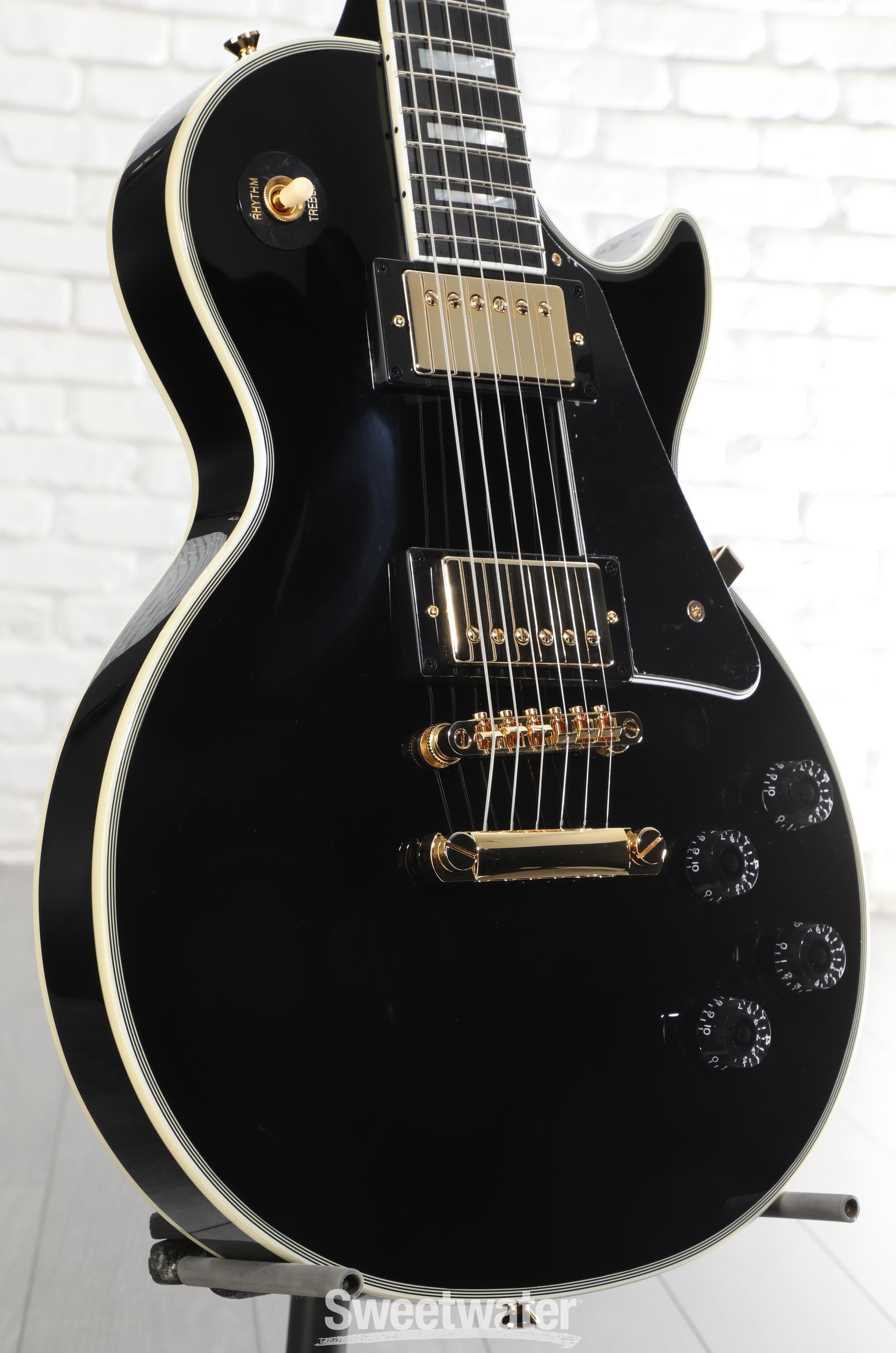 Epiphone Inspired by Gibson Custom Les Paul Custom Electric Guitar