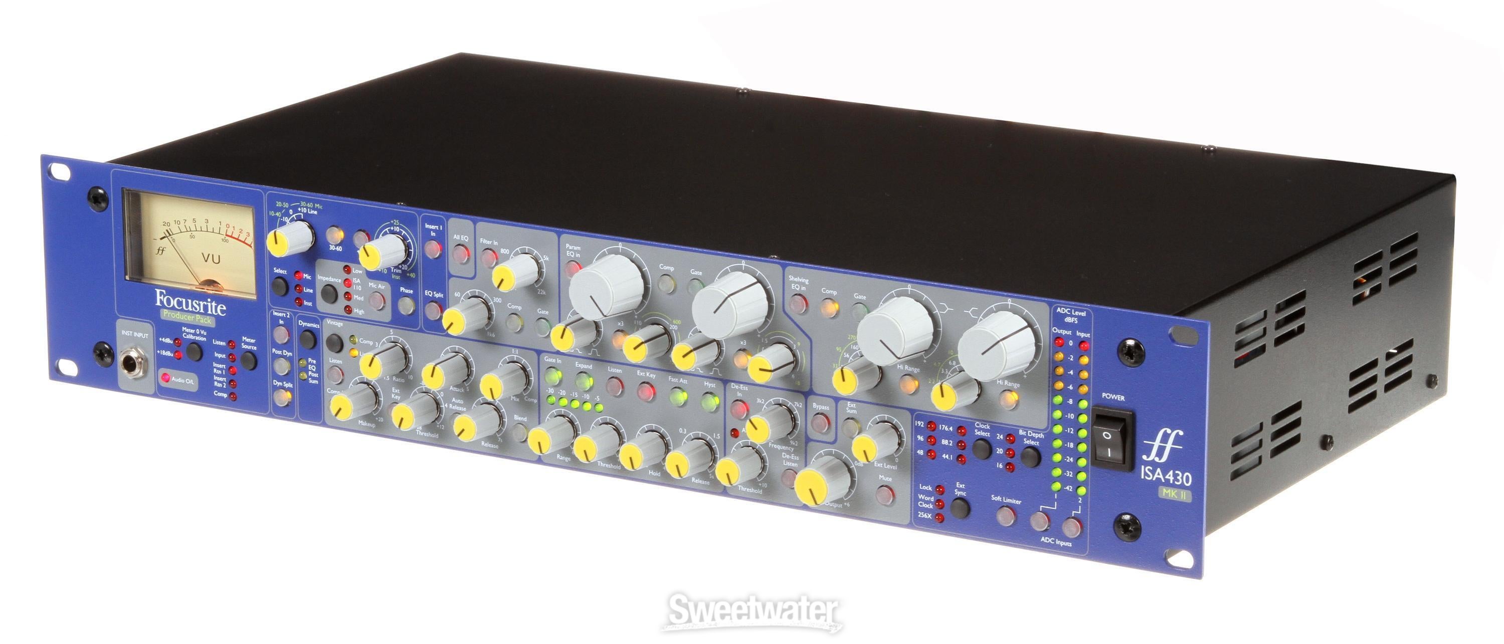 Focusrite ISA 430 MkII Channel Strip with Mic Preamp | IDJNOW