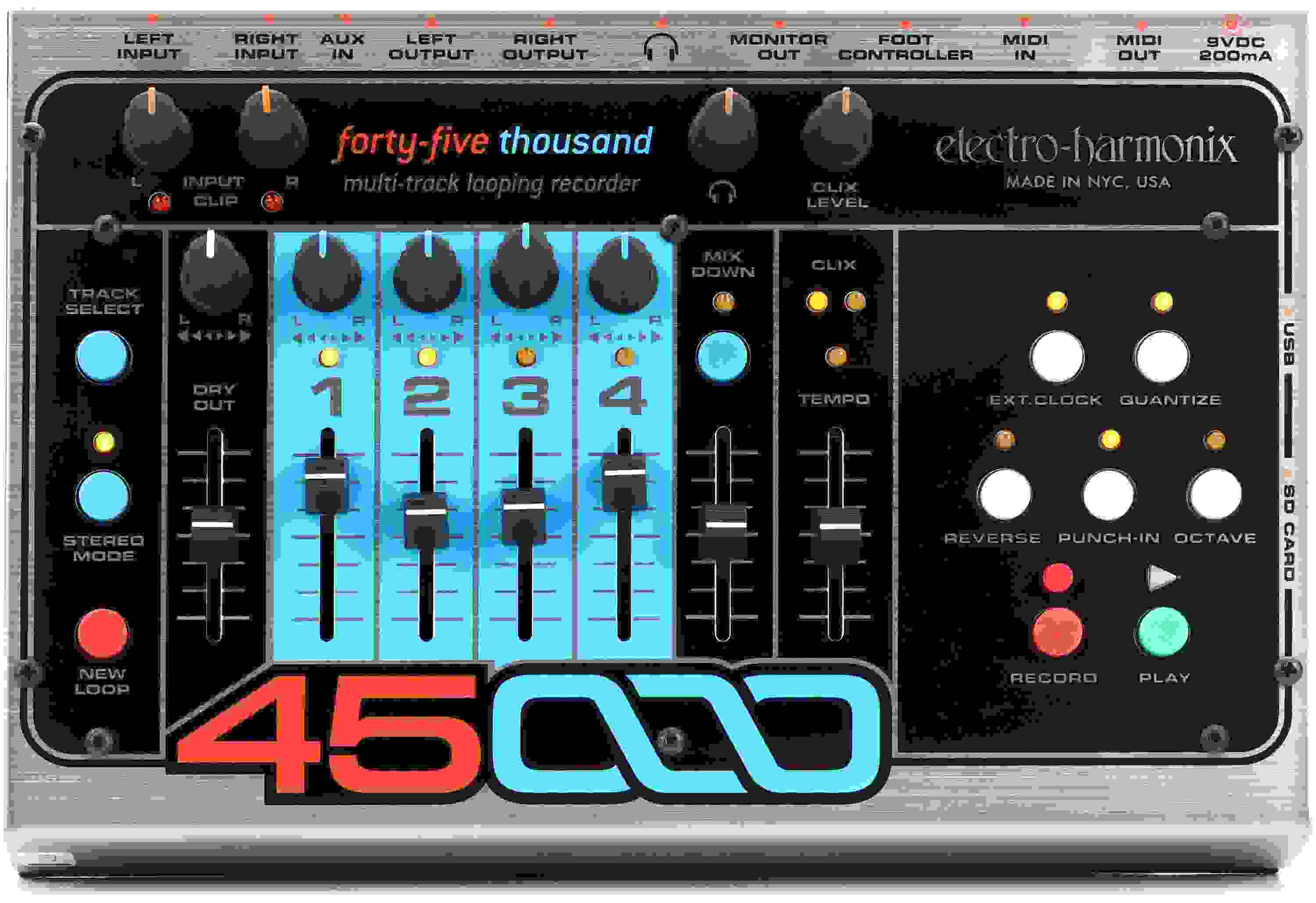 Electro-Harmonix 45000 4-Track Looper Pedal