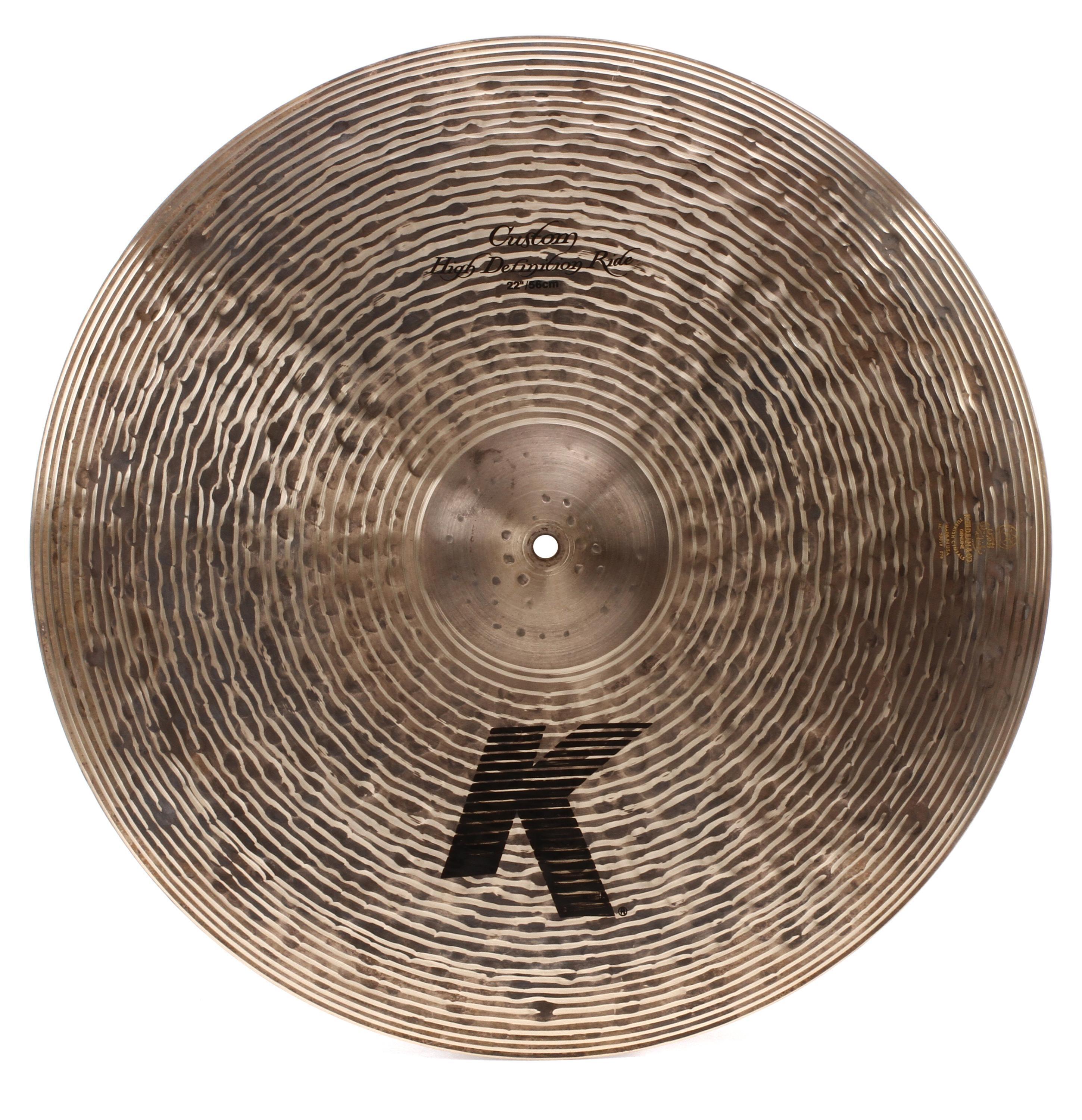 Zildjian K Custom High Definition Ride Cymbal - 22-inch