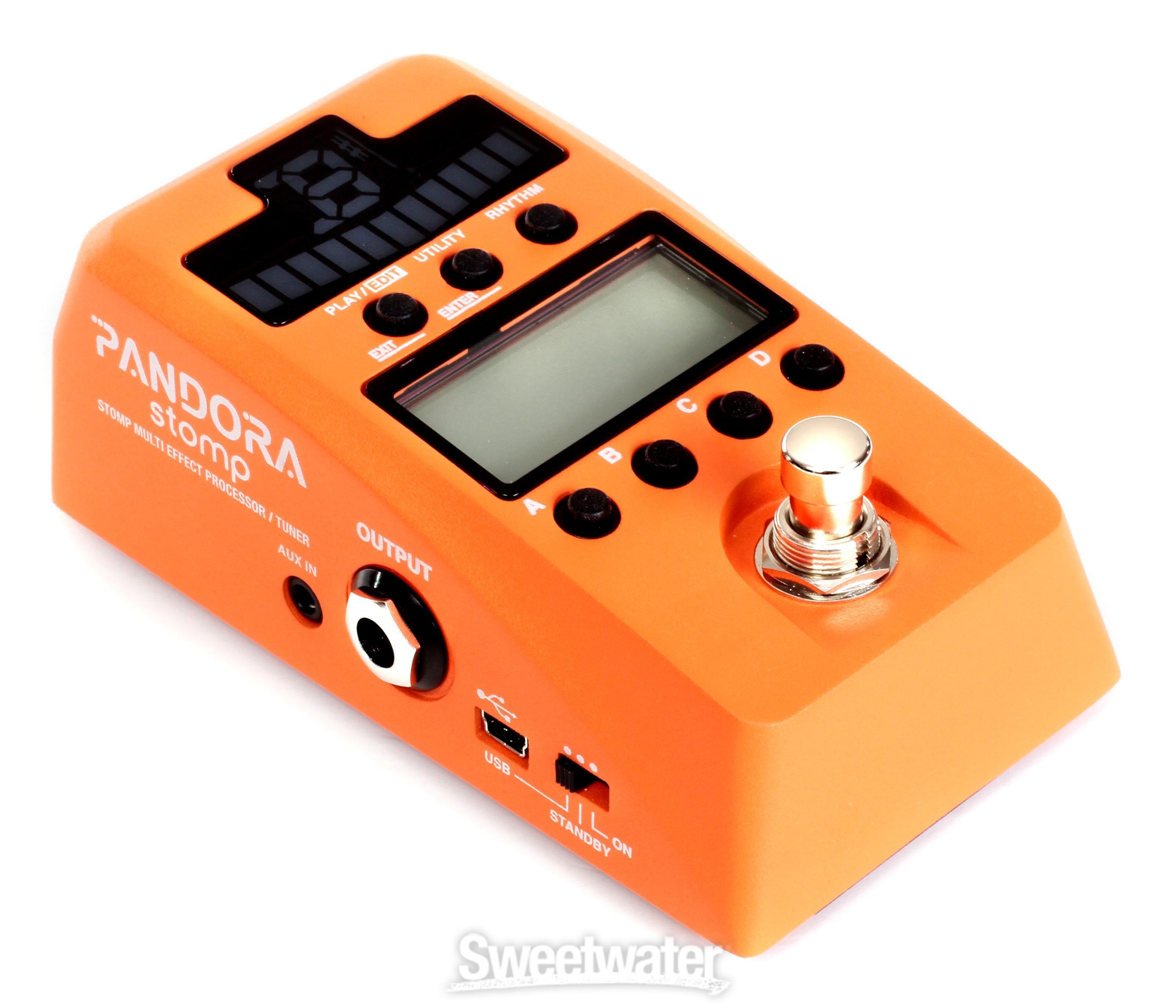 Korg Pandora Stomp Multi-Effects Pedal - Orange | Sweetwater
