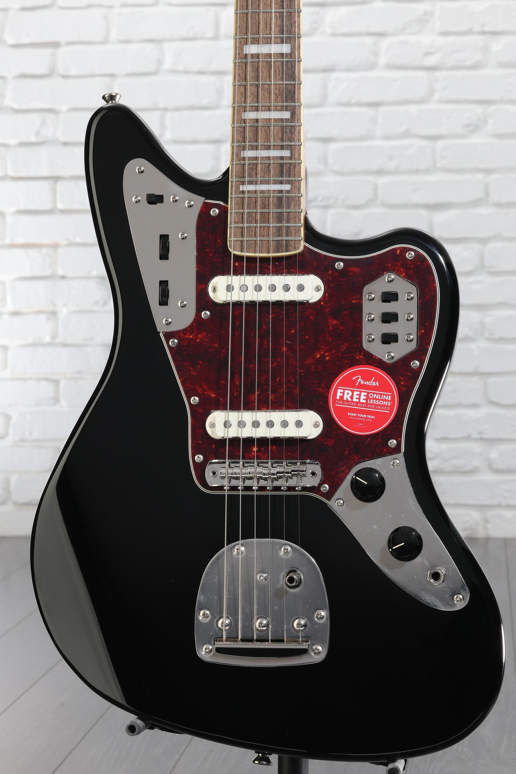 Squier Classic Vibe '70s Jaguar - Black | Sweetwater