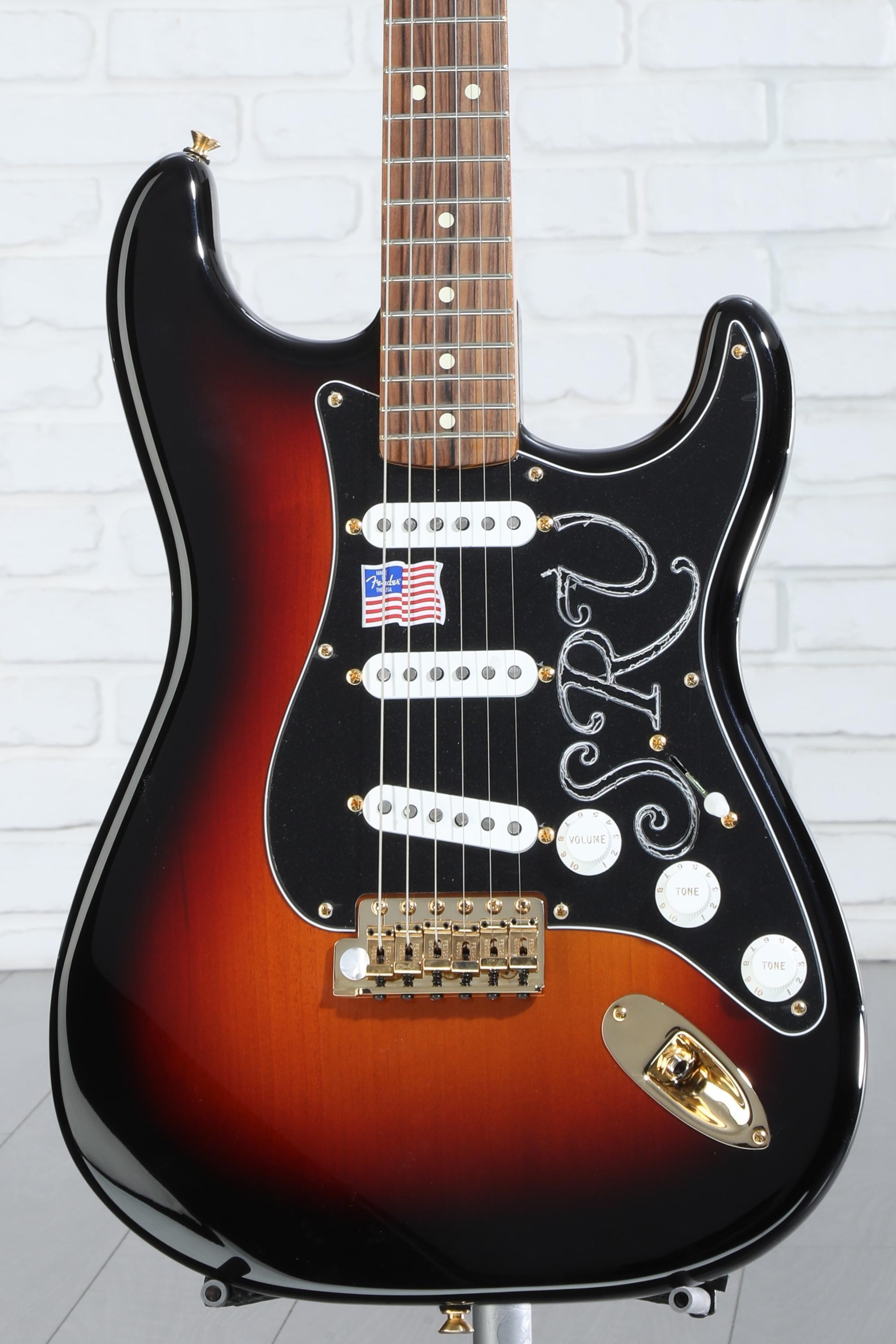 Fender Stevie Ray Vaughan Stratocaster - 3-Tone Sunburst Reviews |  Sweetwater