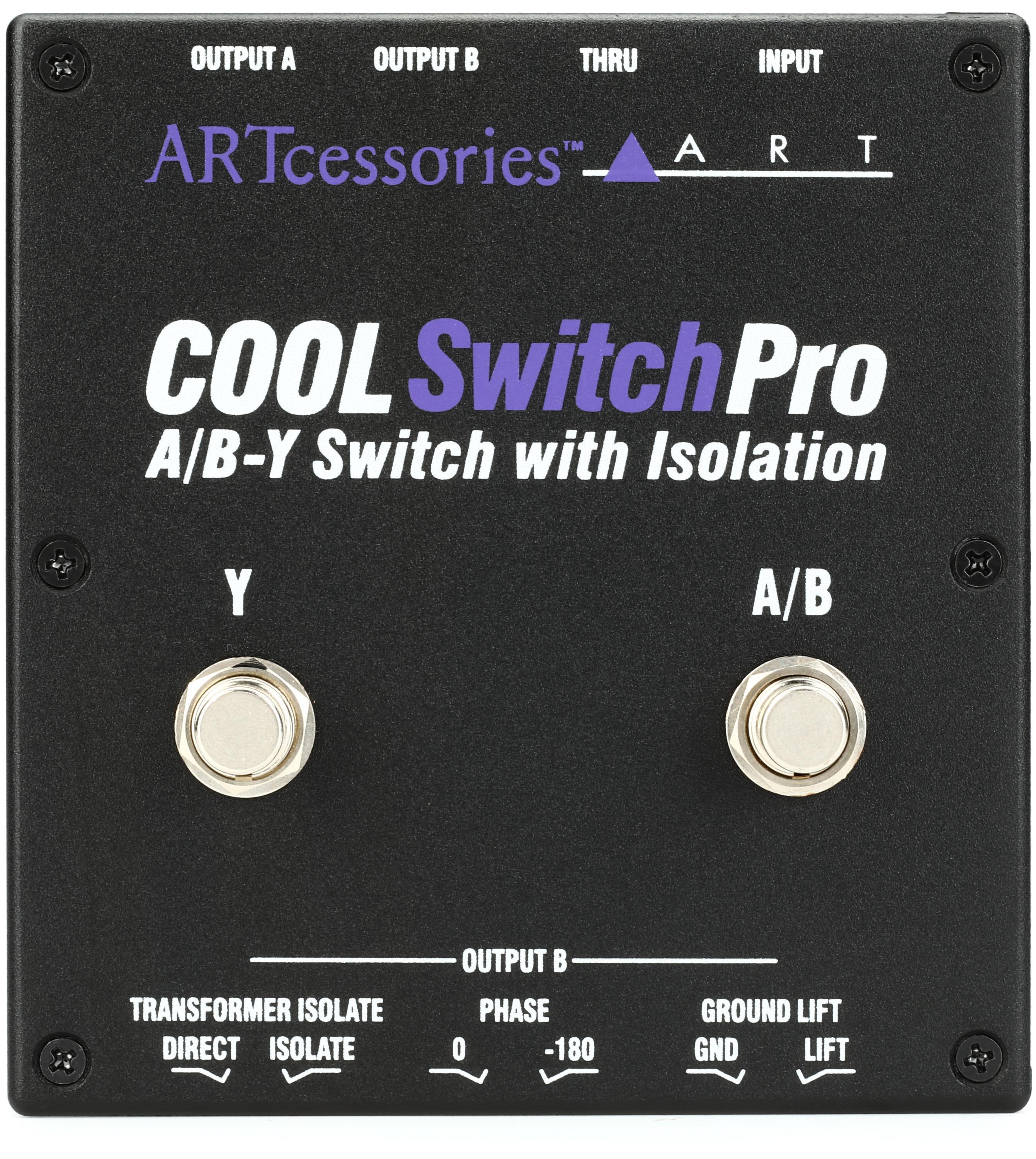 ART CoolSwitchPro A/B/Y Amplifier Switching Pedal