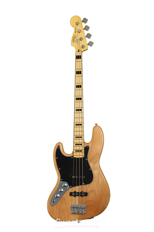 Squier Vintage Modified Jazz Bass '70s, Left-handed - Natural