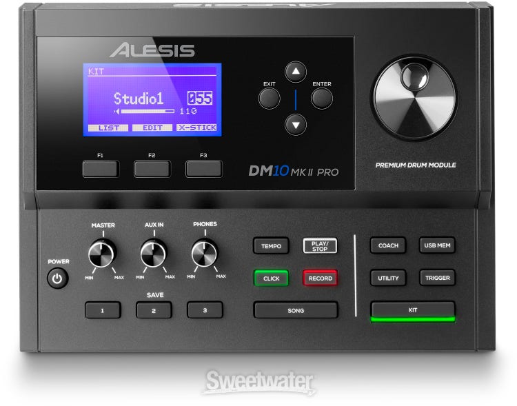 Alesis DM10 MKII Set Electronic Drum Sweetwater Reviews Pro 