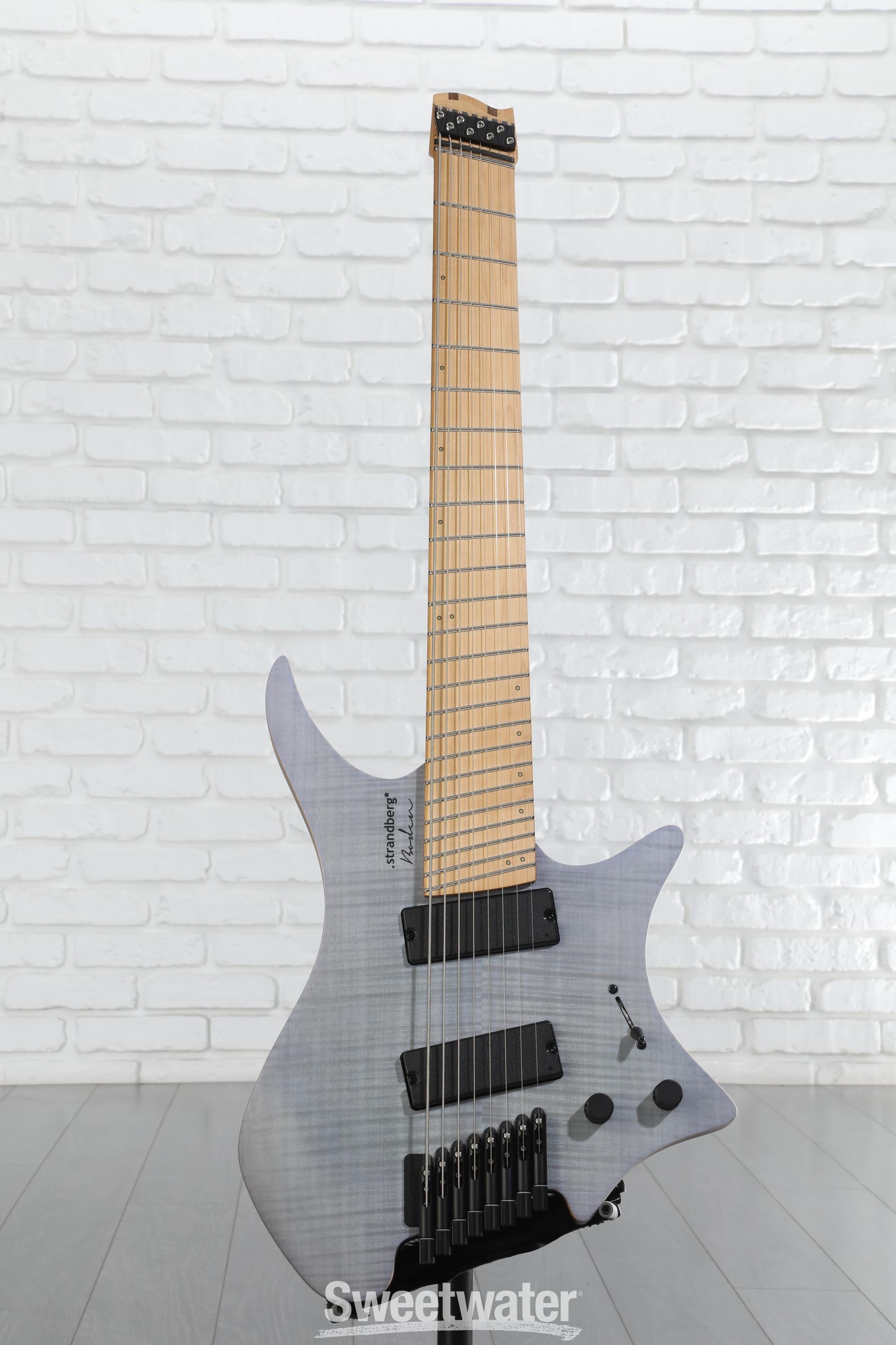 Strandberg Boden Standard NX 8 Electric Guitar - Trans Blue