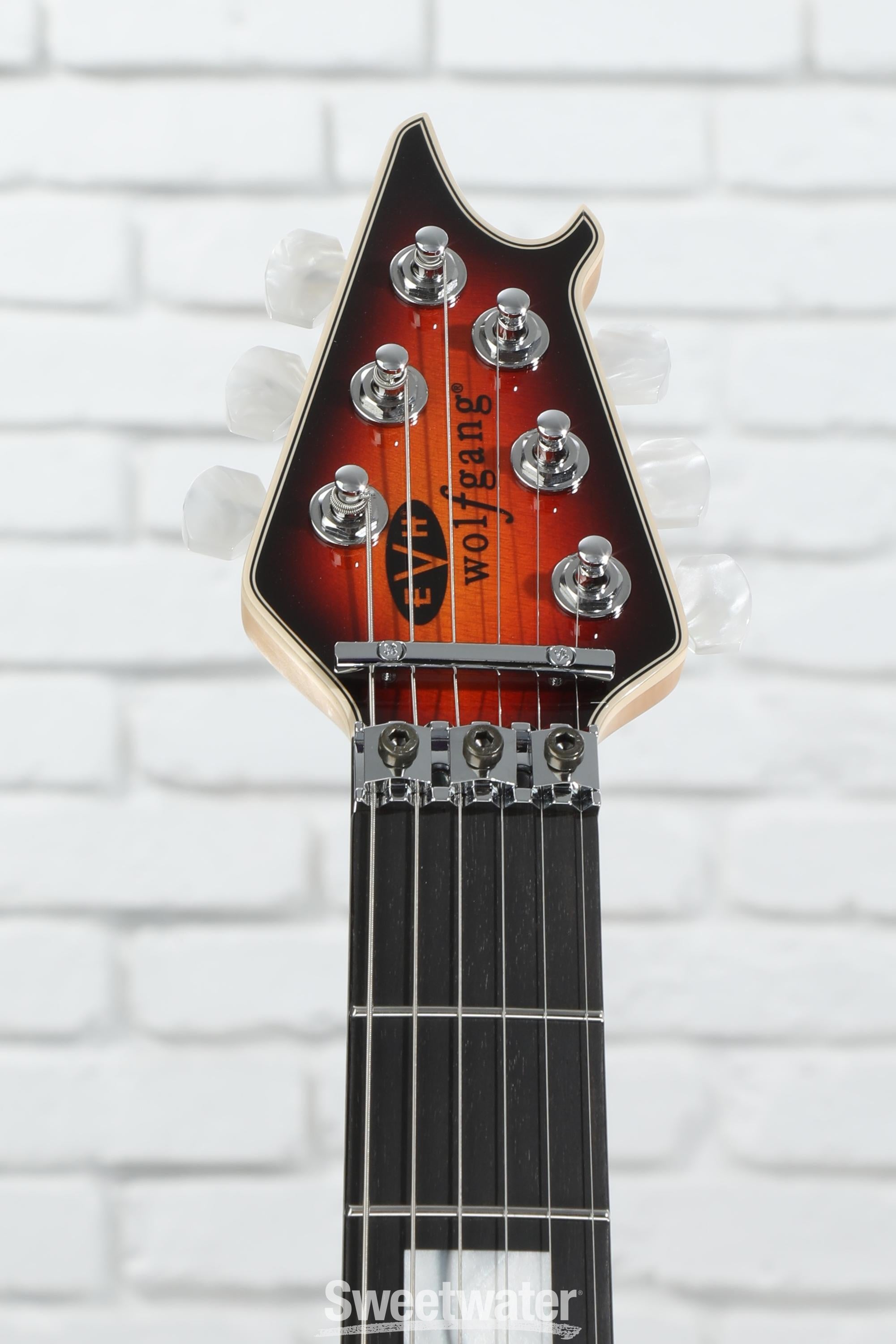 ギター EVH Wolfgang 5A FLM 3TONE BURST EVH Wolfgang USA 5A Flame Top 3-Tone Burst – Ish Guitars