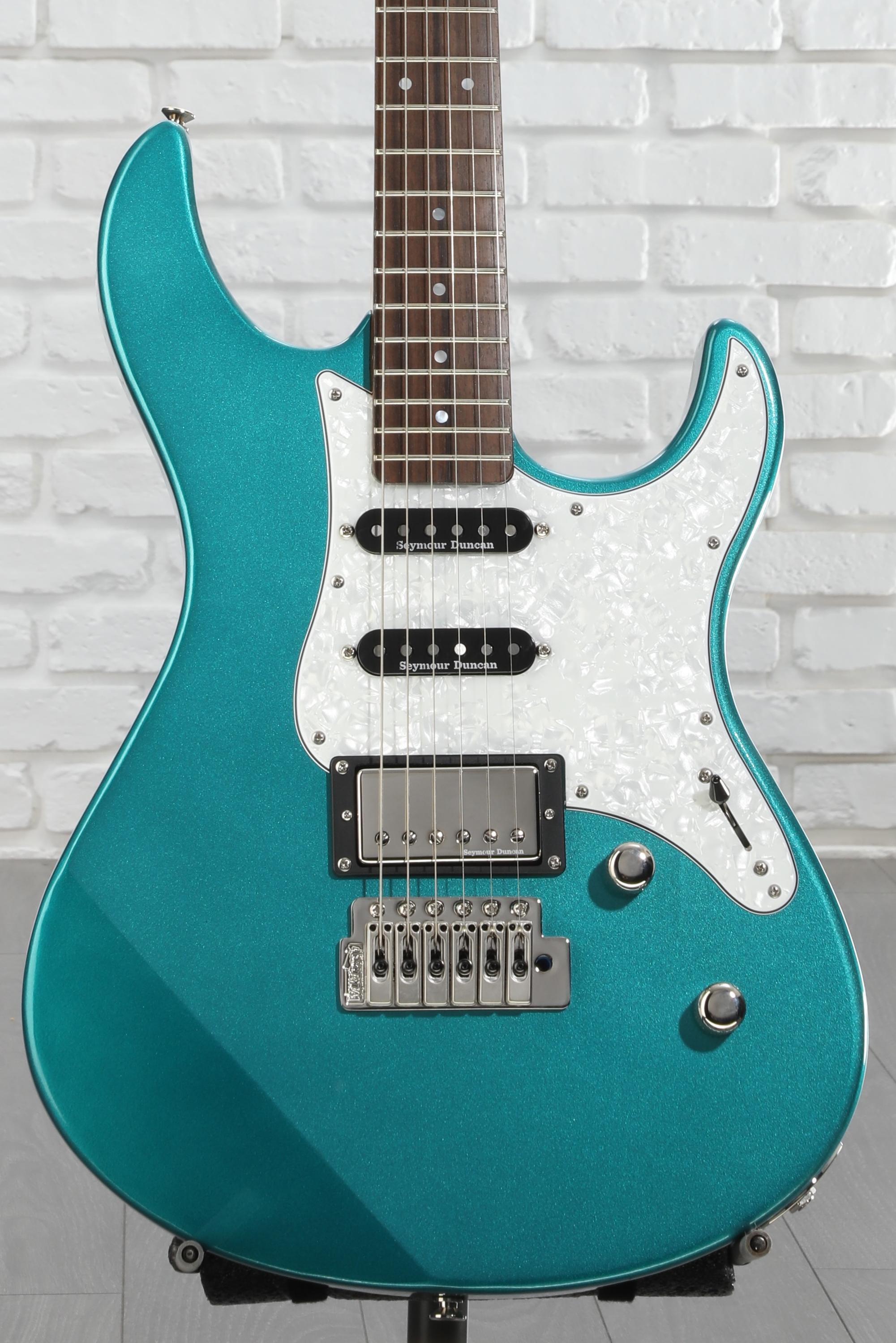 Yamaha PAC612VIIX Pacifica Electric Guitar - Teal Green Metallic