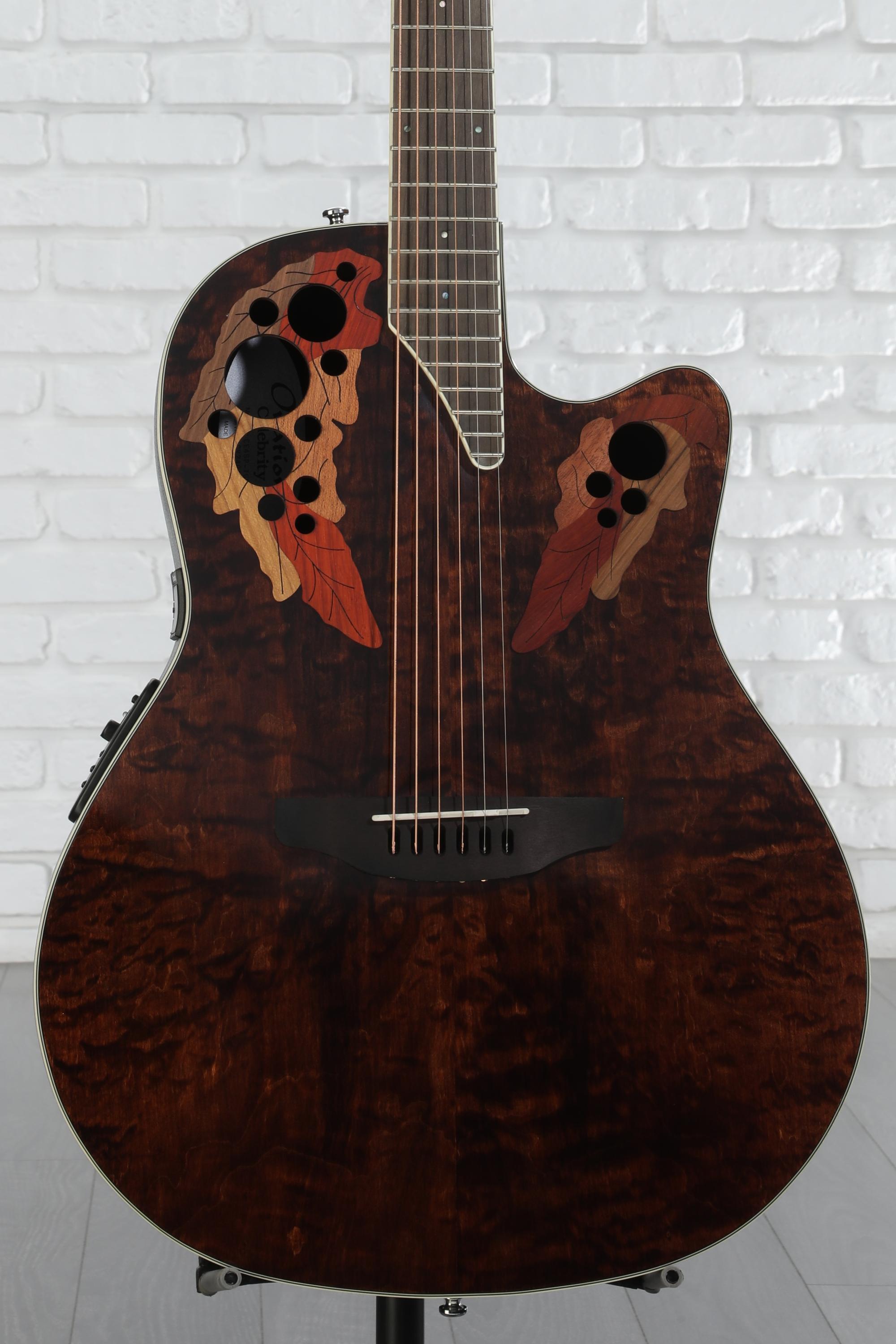 Ovation Celebrity Elite CE48P-RG Super Shallow Acoustic